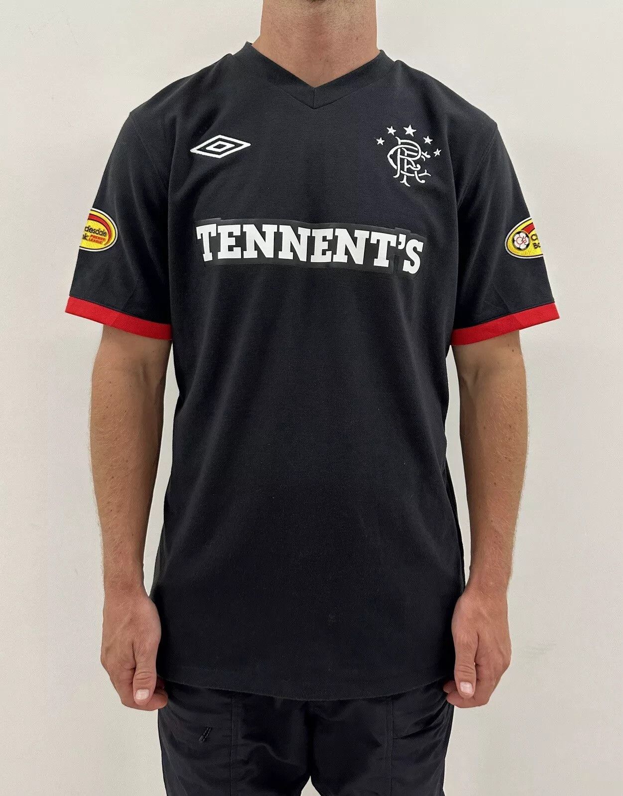 Umbro Rangers 2010 2011 Third 3rd Jersey Soccer #7 Thornton Size US M / EU 48-50 / 2 - 1 Thumbnail