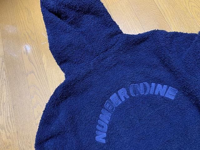 Number (N)ine Fleece Arch Logo Zip Hoodie Size US M / EU 48-50 / 2 - 3 Thumbnail