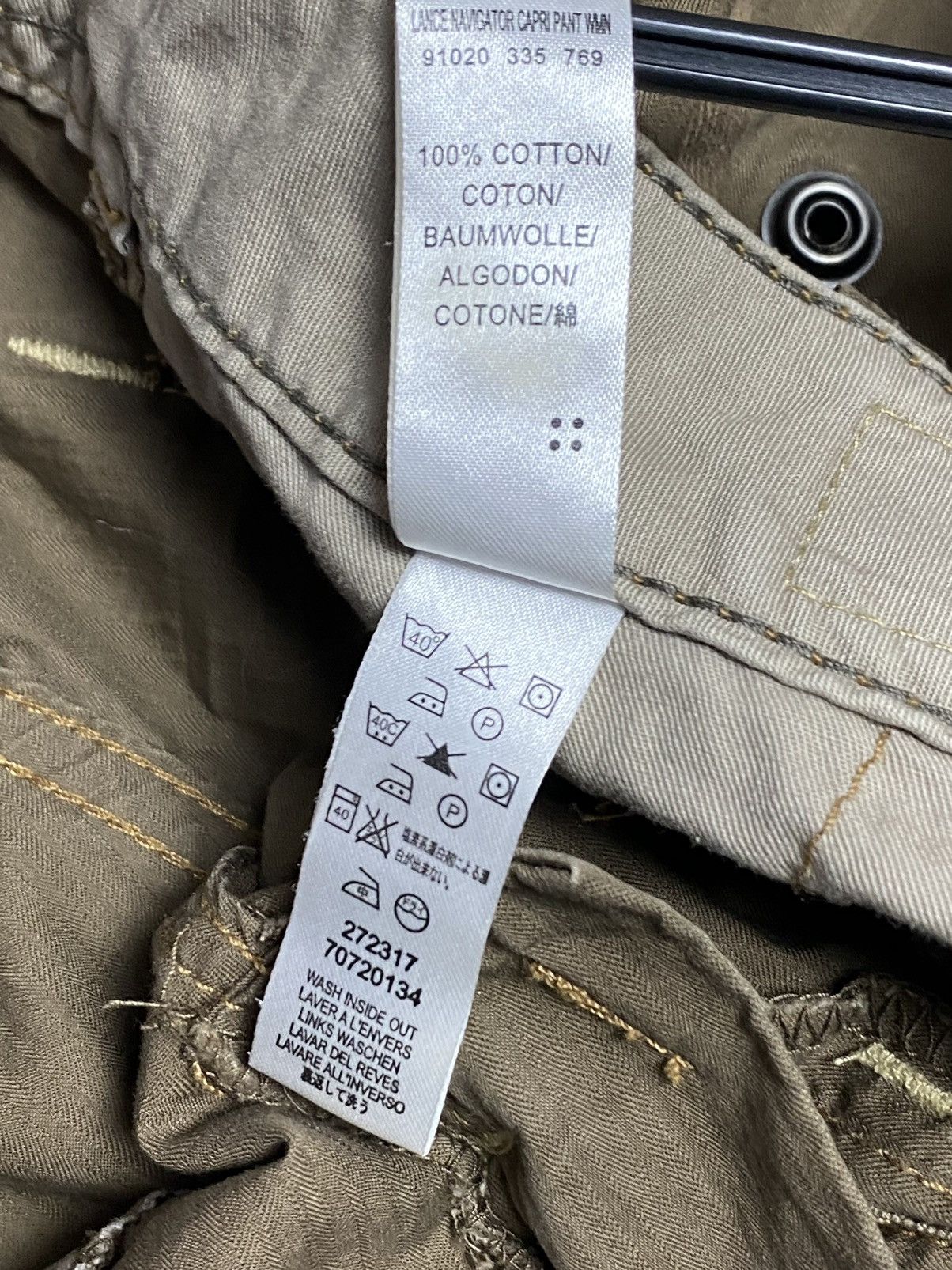 G-Star G-Star RAW Lance Capri Pants Women W27 Brown Utilit Military Size 27" / US 4 / IT 40 - 20 Thumbnail