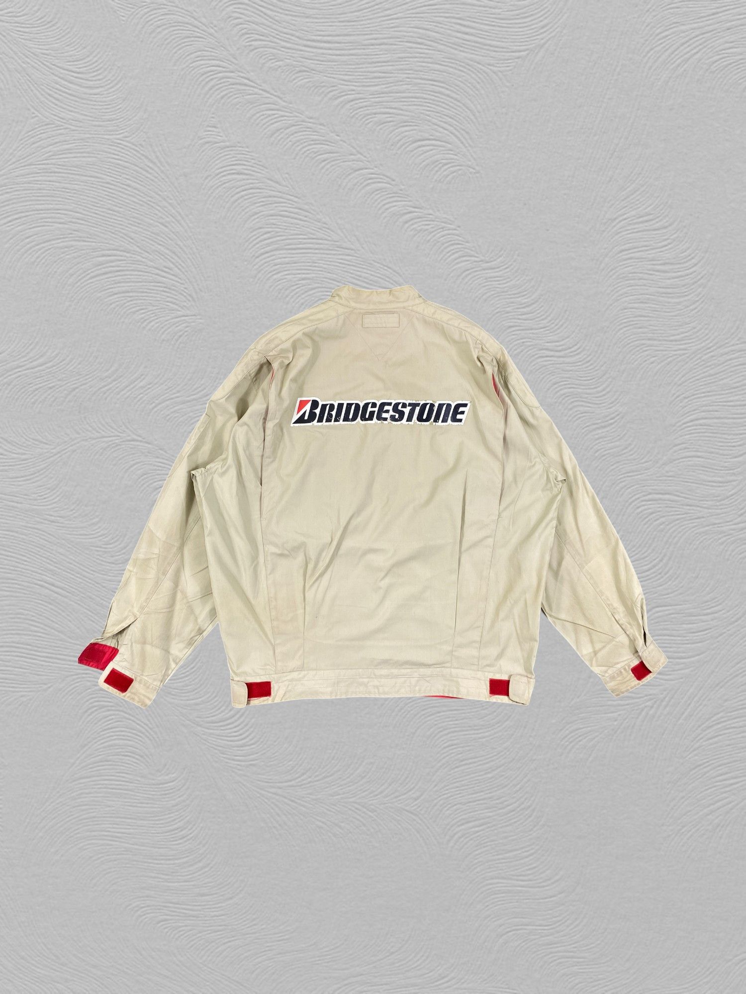 Vintage Vintage Bridgestone Big Logo Jacket Racing -J082 Size US L / EU 52-54 / 3 - 2 Thumbnail