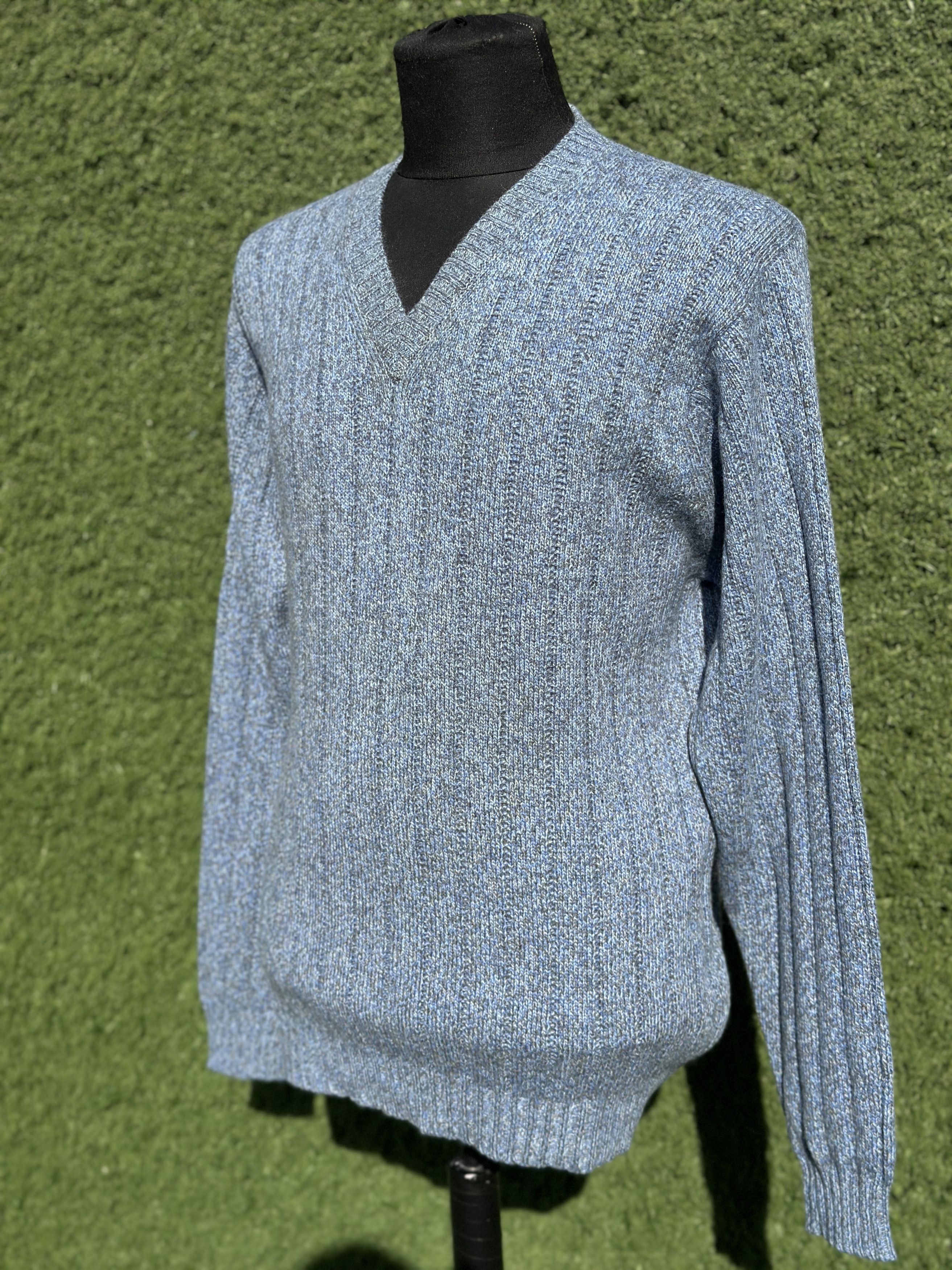 Loro Piana Loro Piana 100% Cashmere V-Neck Knit Sweater Size IT 54 XL Size US XL / EU 56 / 4 - 10 Thumbnail