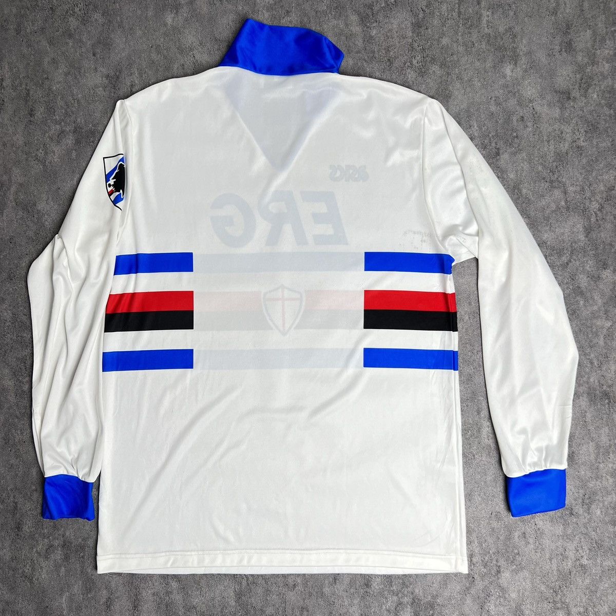 Asics Jersey sampdoria vintage italia maglia Size US XL / EU 56 / 4 - 2 Thumbnail