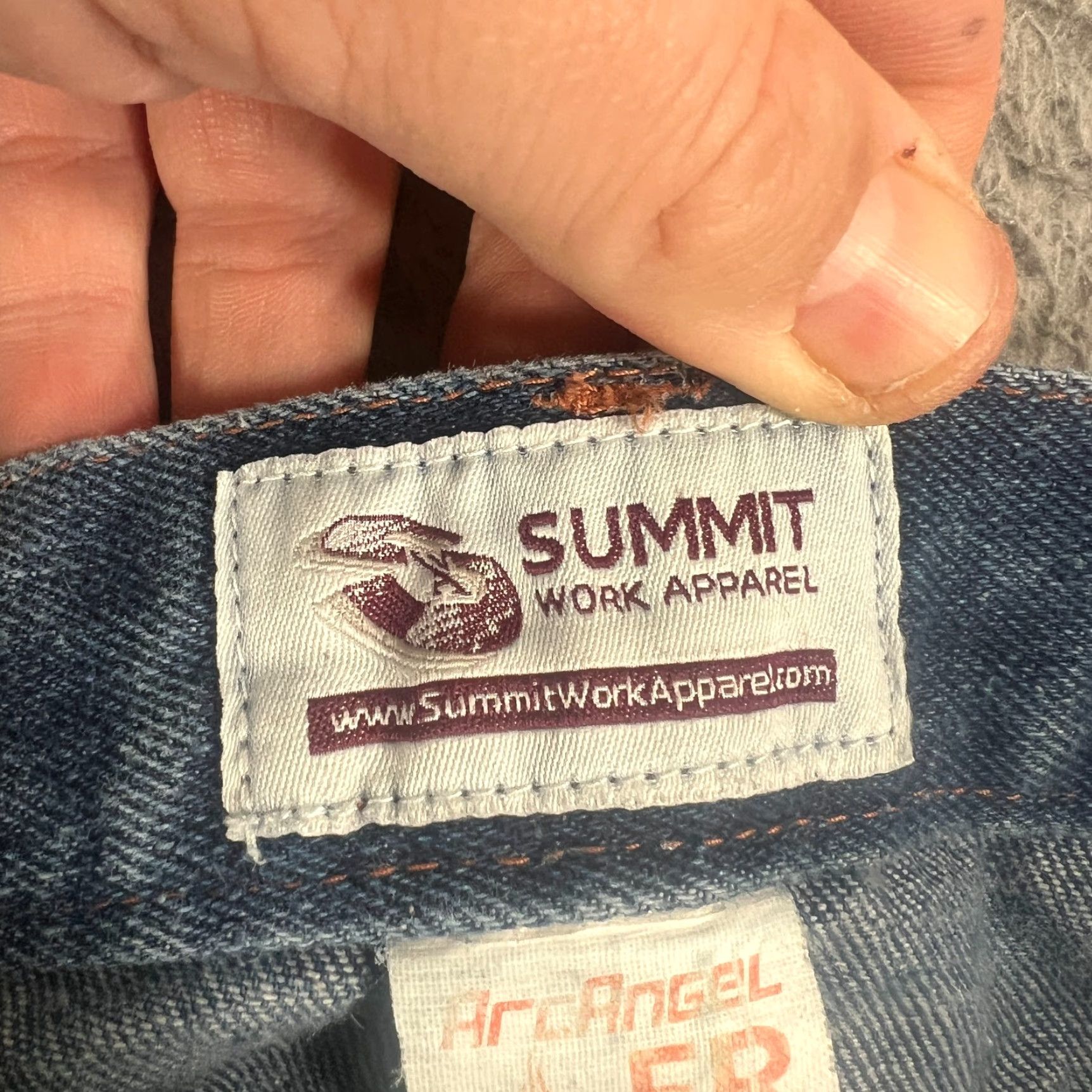 Vintage Summit FR Jeans Men's 34x30" Straight Leg Flame Resistant Fire Zero HRC 2 Size US 34 / EU 50 - 6 Thumbnail