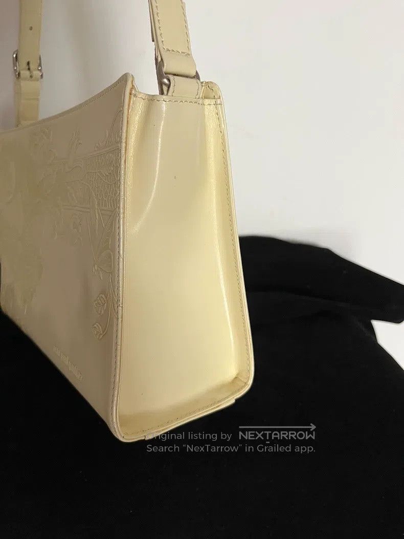 Jean Paul Gaultier Jean Paul Gaultier Ivory Gun Flower Sling Bag Handbag Size ONE SIZE - 3 Thumbnail
