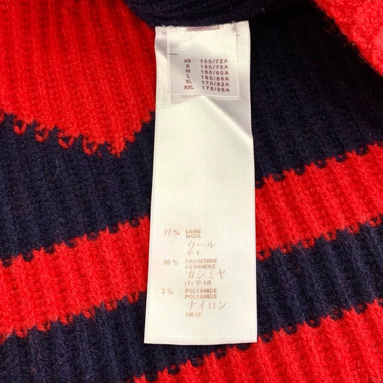 Louis Vuitton Louis Vuitton Logo monogrammed red and black crewneck wool Size S / US 4 / IT 40 - 7 Thumbnail