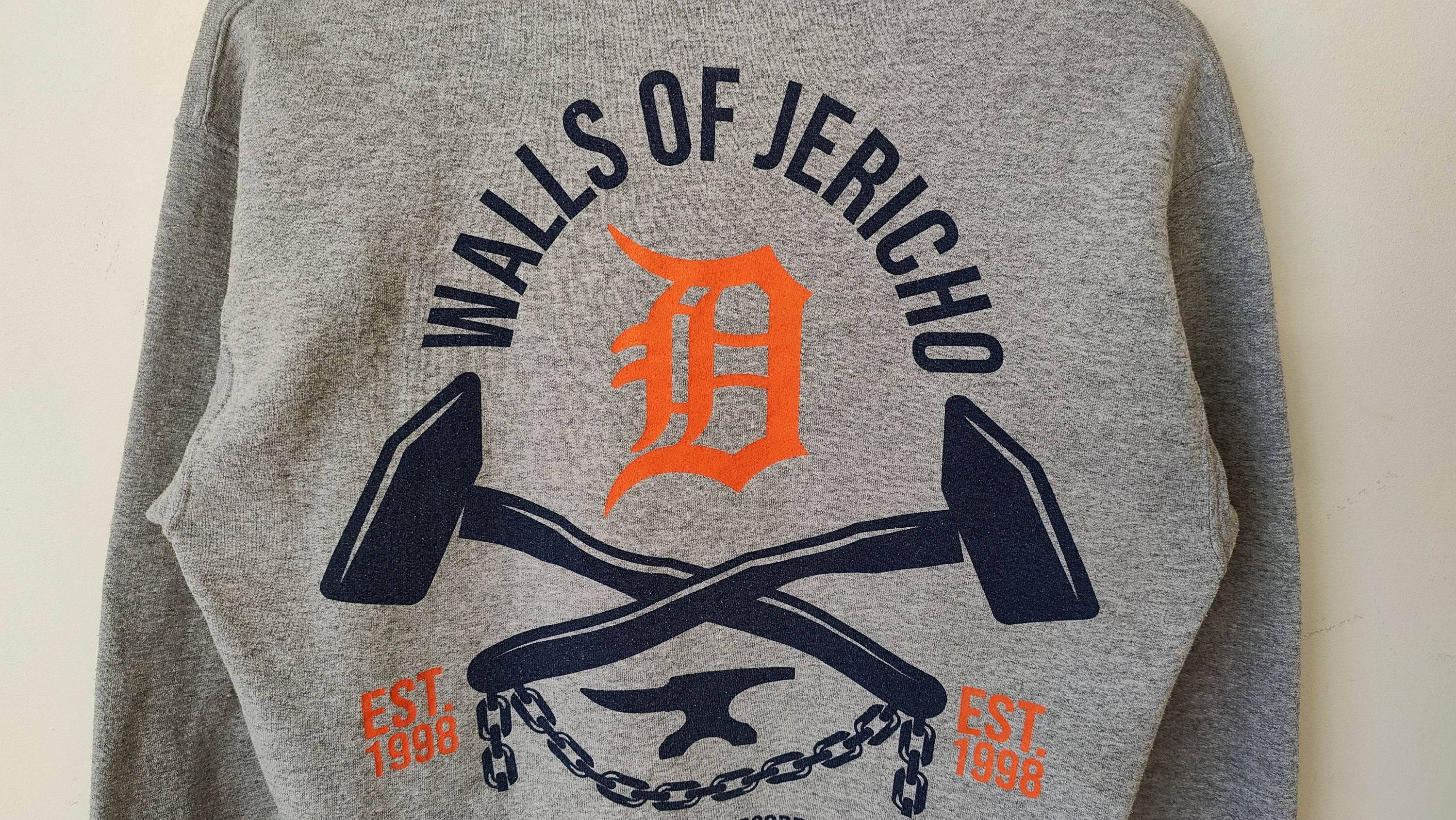 Band Tees × Vintage Walls of Jericho Detroit Hardore Official Sweatshirt Hoodie Size US S / EU 44-46 / 1 - 3 Thumbnail