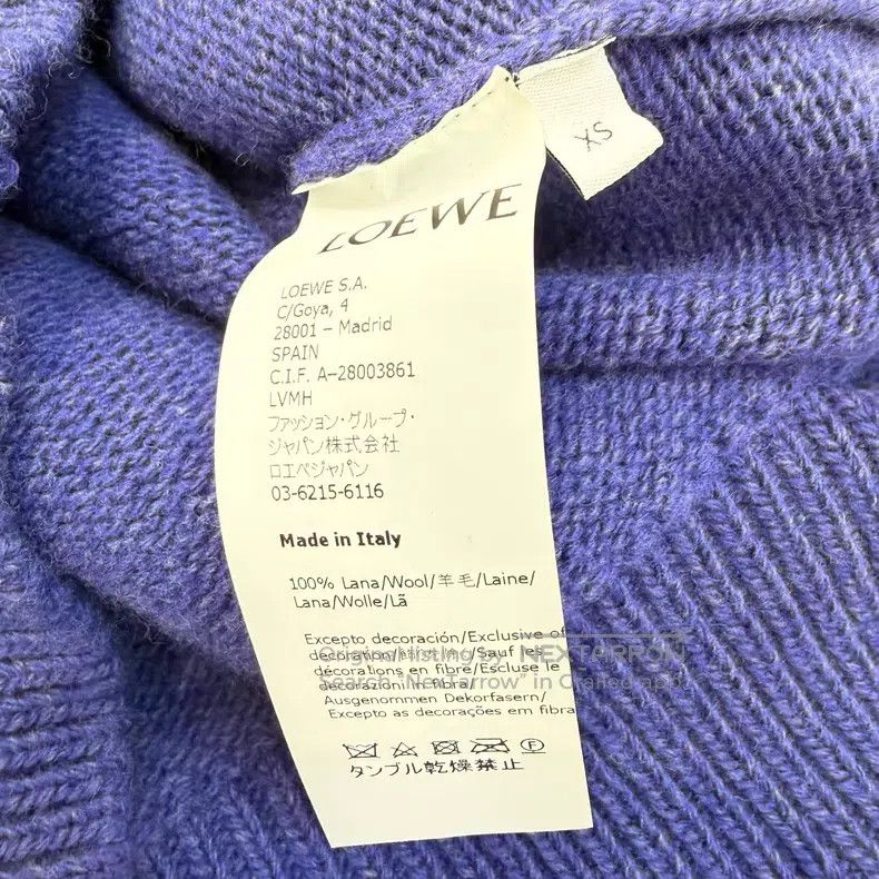 Loewe Loewe Purple Blue Sweater Size XS / US 0-2 / IT 36-38 - 6 Thumbnail