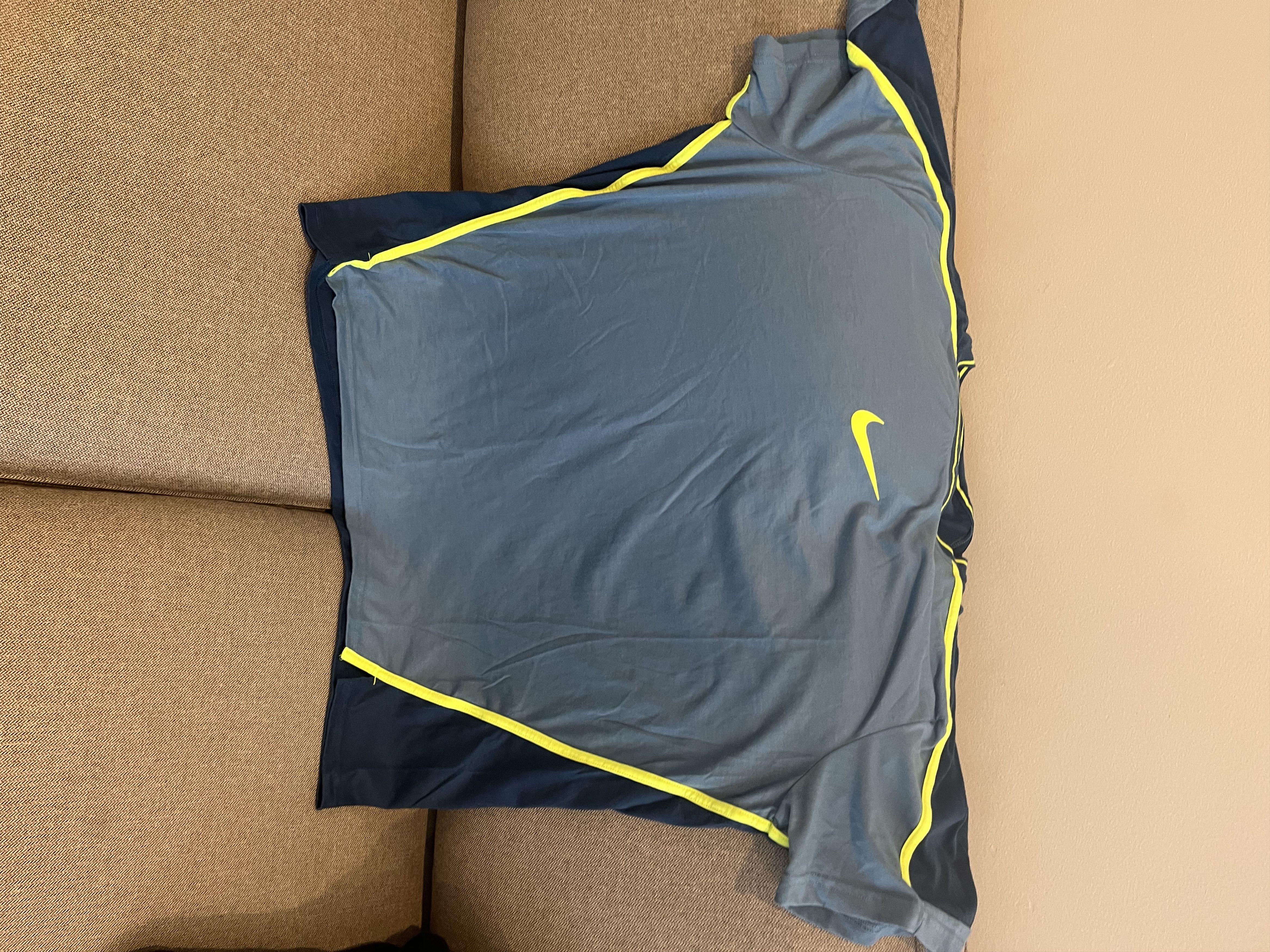 Nike nike pro dri fit short sleeves men shirt Size US XL / EU 56 / 4 - 4 Thumbnail