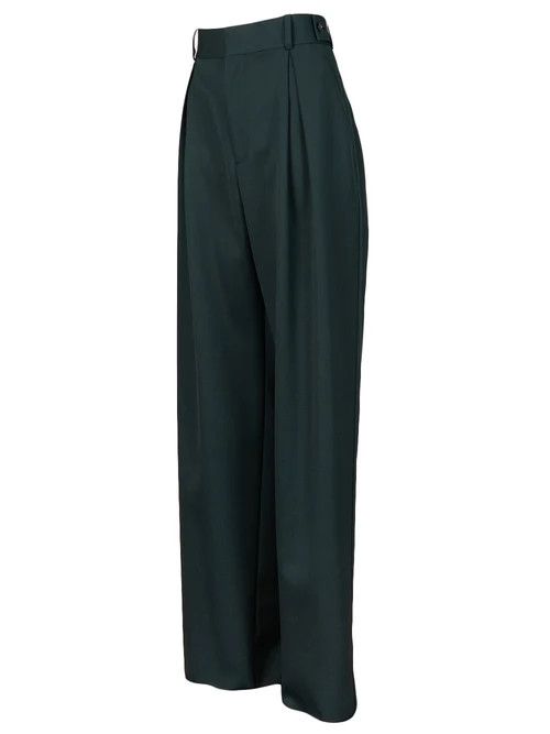 Bottega Veneta o1y0725 Casual Pant in Dark Green Size 26" / US 2 / IT 38 - 6 Thumbnail