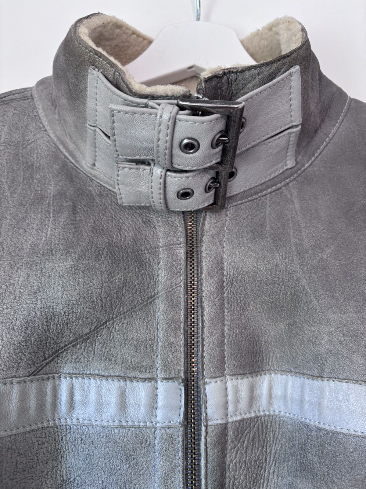 Versace Jeans Couture Vintage Versace Jeans Couture Shearling Aviator Jacket Size US M / EU 48-50 / 2 - 10 Thumbnail
