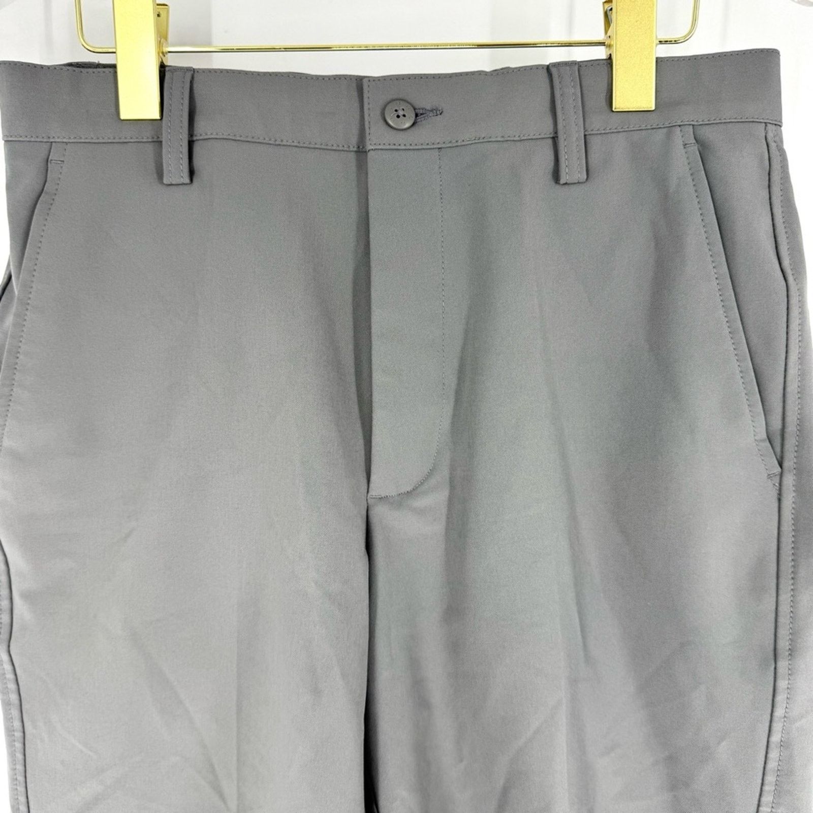 Footjoy FootJoy Men's Performance Golf Shorts Gray 9" Inseam Size 30 Size US 30 / EU 46 - 2 Thumbnail