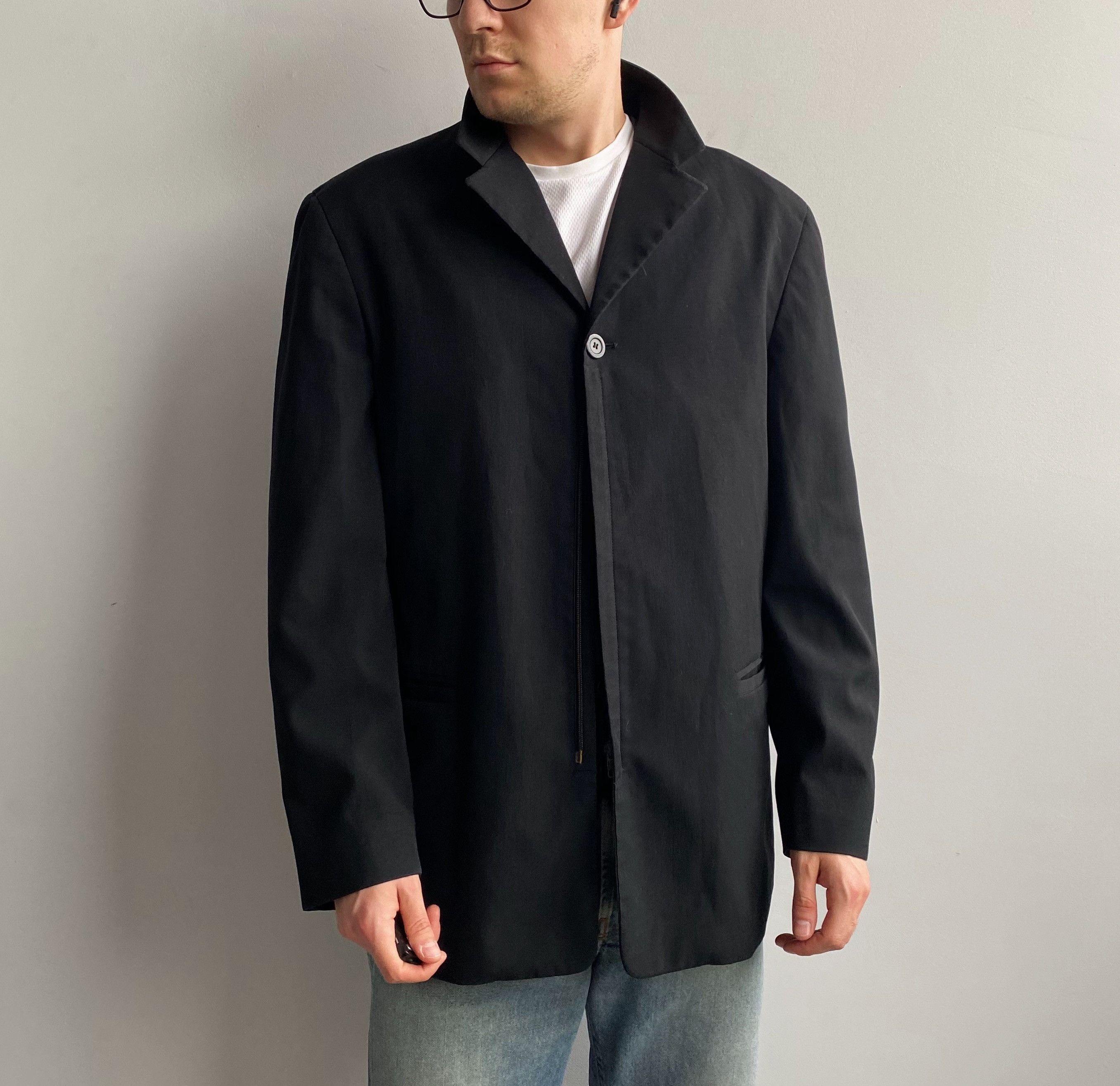 Versace Versace 90s Classic V2 Zip Blazer Size 48L - 3 Thumbnail