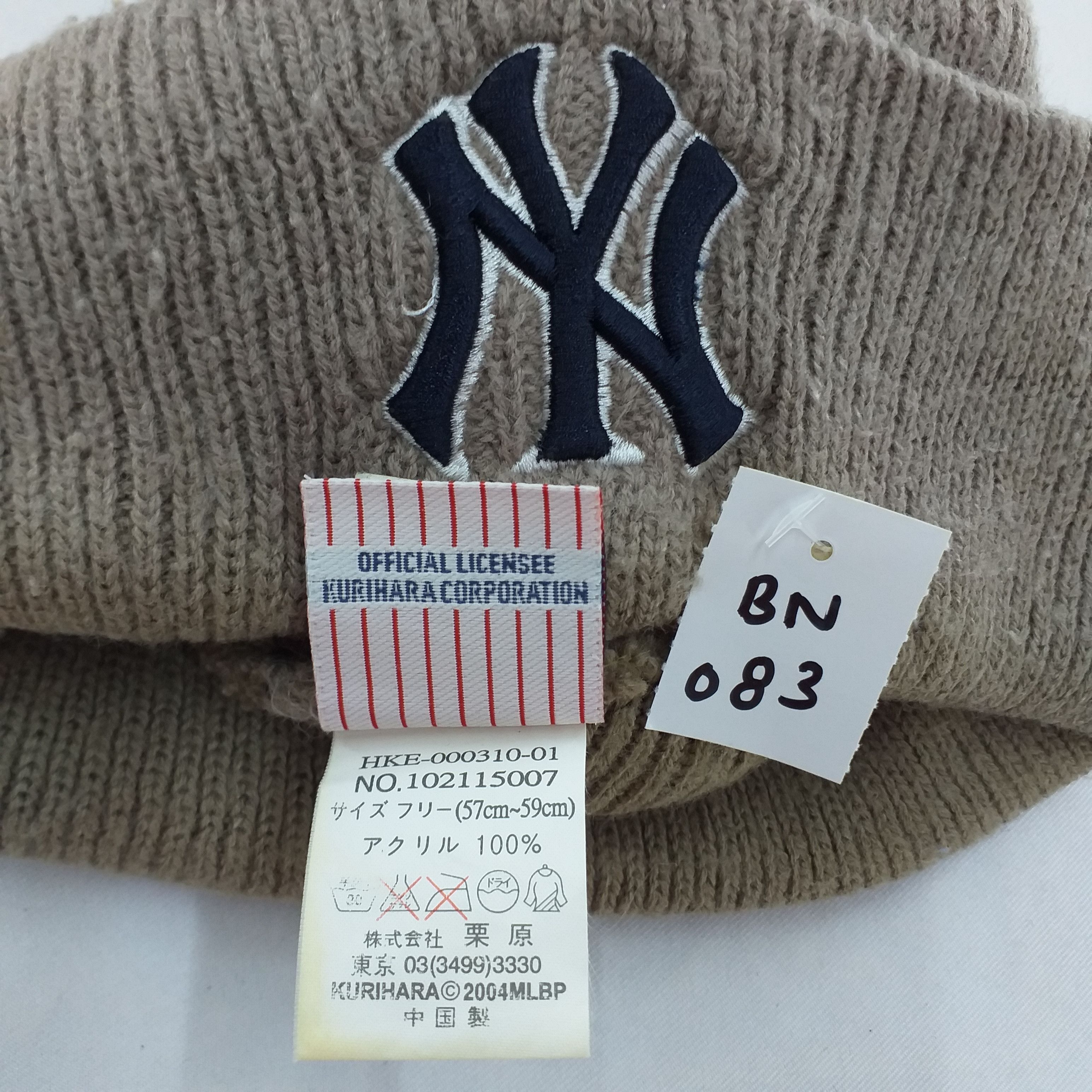 Japanese Brand NY Embroidery Snow Cap Hat Beanie -BN083 Size ONE SIZE - 5 Thumbnail