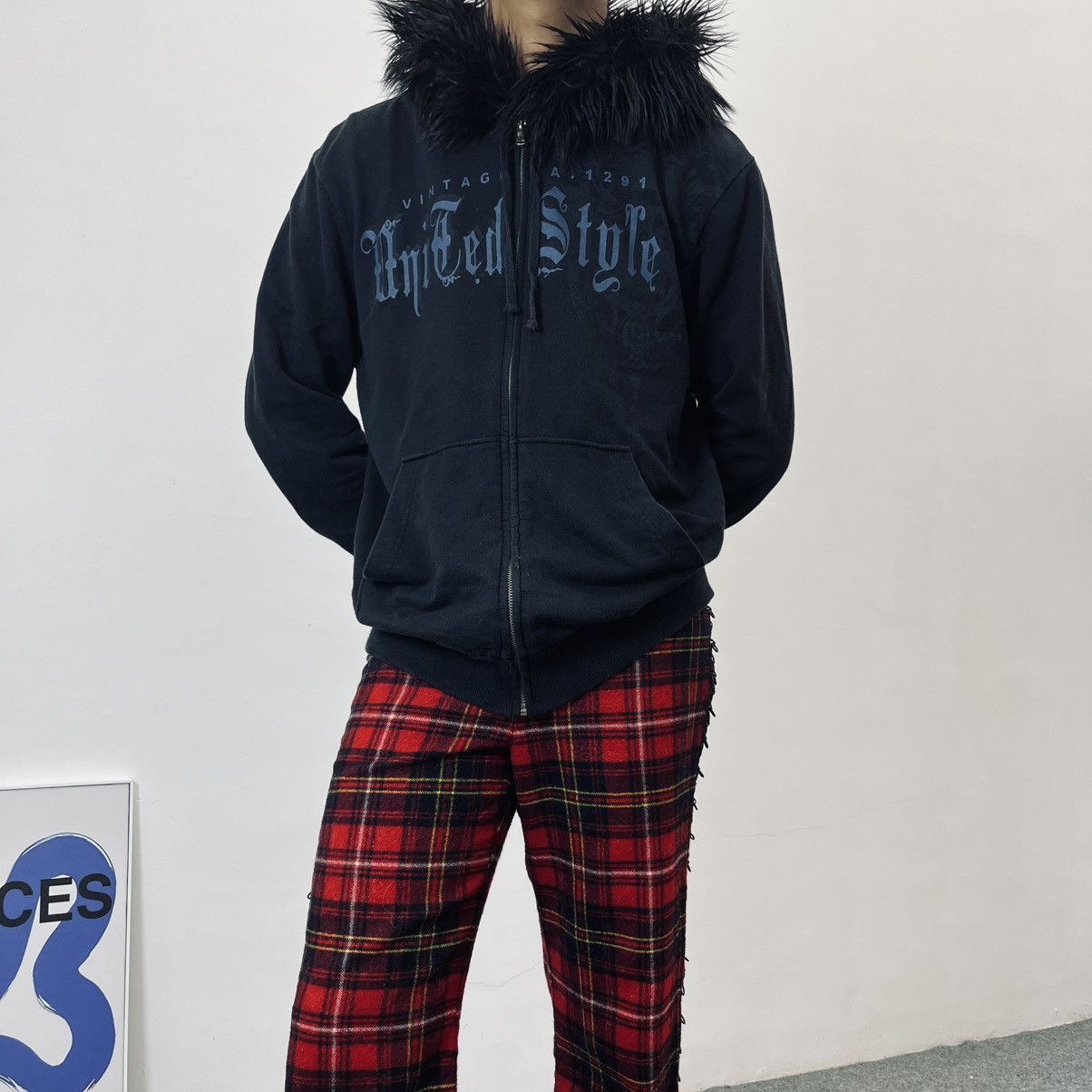 Japanese Brand Design United Fur Hoodie - Ifsixwasnine / LGB STYLE Size US L / EU 52-54 / 3 - 2 Thumbnail