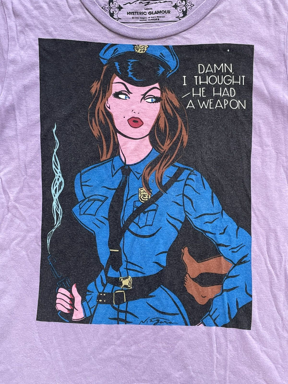Hysteric Glamour Rare Hysteric Glamour Niagara Graphic Photo Tee Police Size US S / EU 44-46 / 1 - 4 Thumbnail