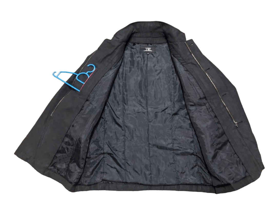 Playboy Coat zipper Button Jacket Multipocket