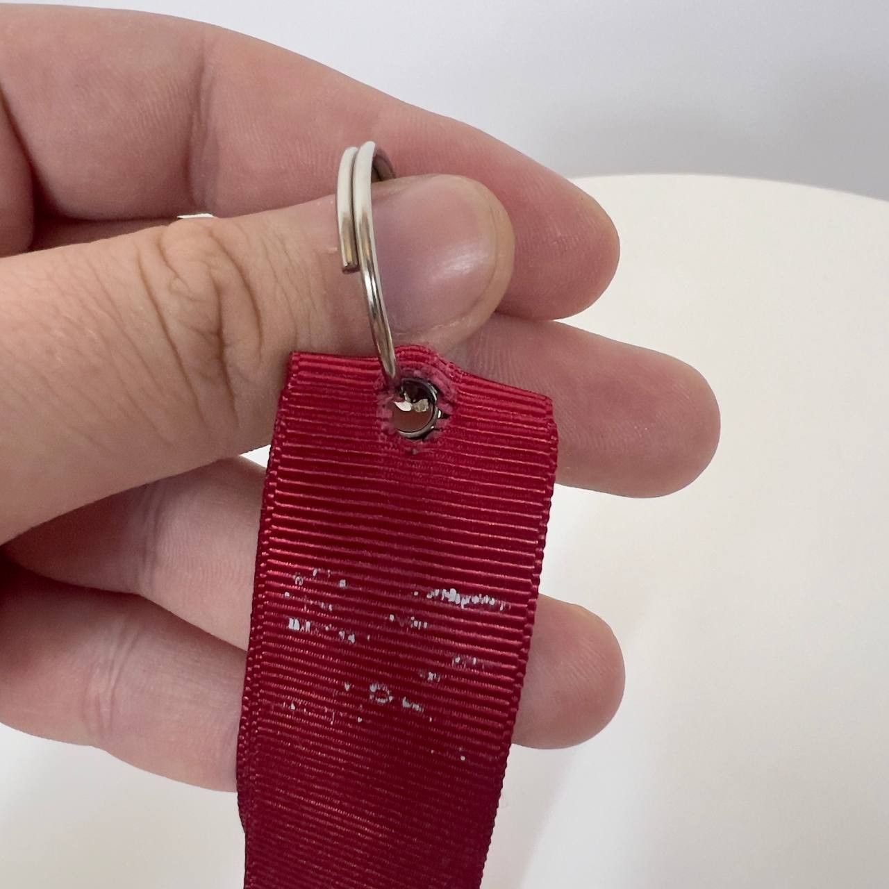 Alpha Industries Alpha Industries Ribbon Keychain Red Brelok Size ONE SIZE - 6 Thumbnail