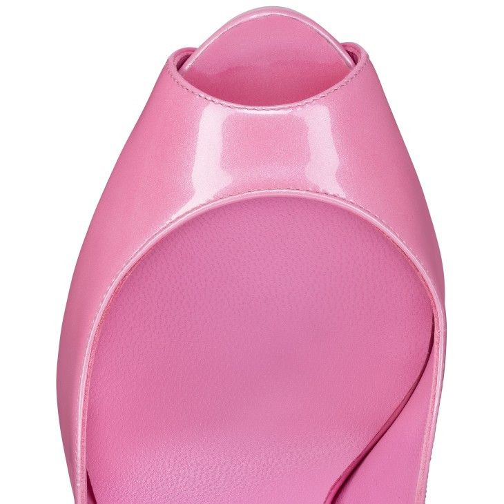Christian Louboutin oc11z0425 Hot Chick Alta 120 Nappa Lining in Baby Pink Size US 8 / IT 38 - 4 Thumbnail