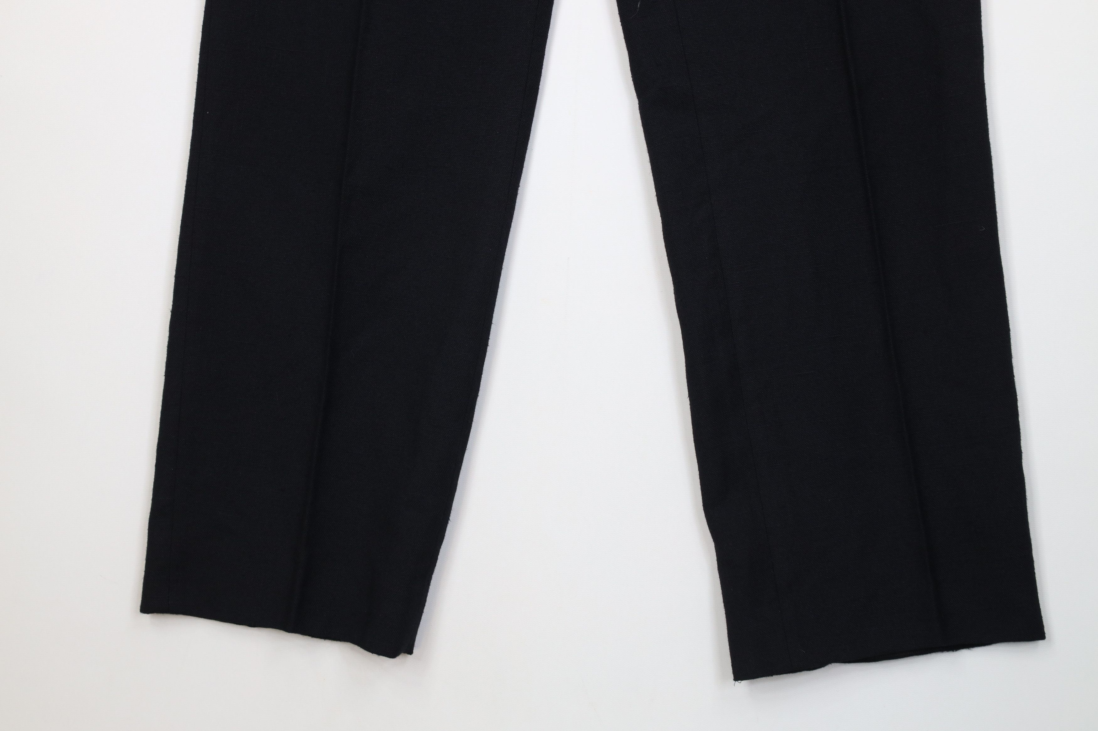 Vintage Vintage 70s Streetwear Knit Pleated Straight Leg Chino Pants Size US 30 / EU 46 - 4 Thumbnail