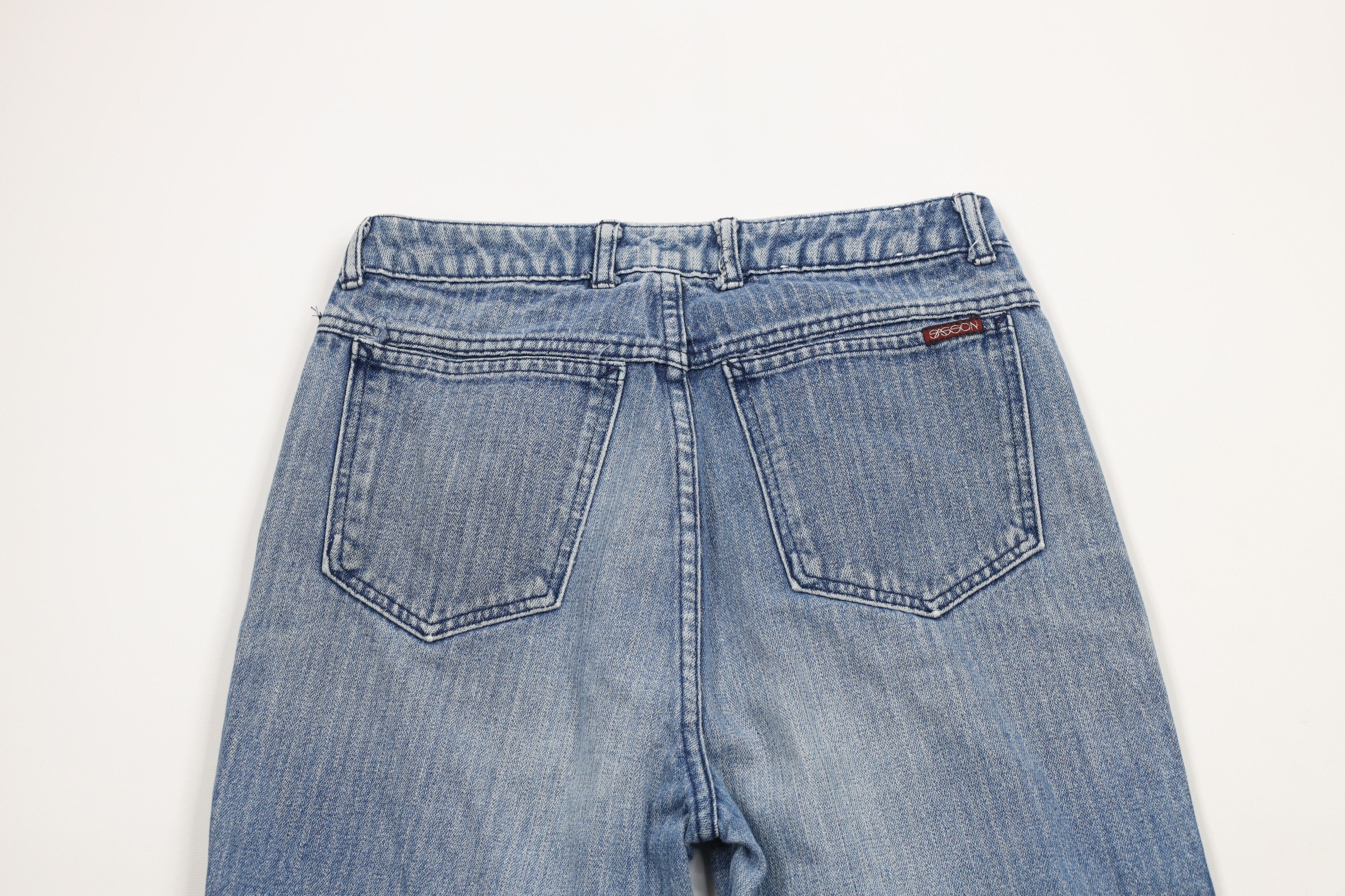 Vintage Vintage 90s Streetwear Straight Leg Denim Jeans Blue Cotton Size 32" / US 10 / IT 46 - 11 Thumbnail