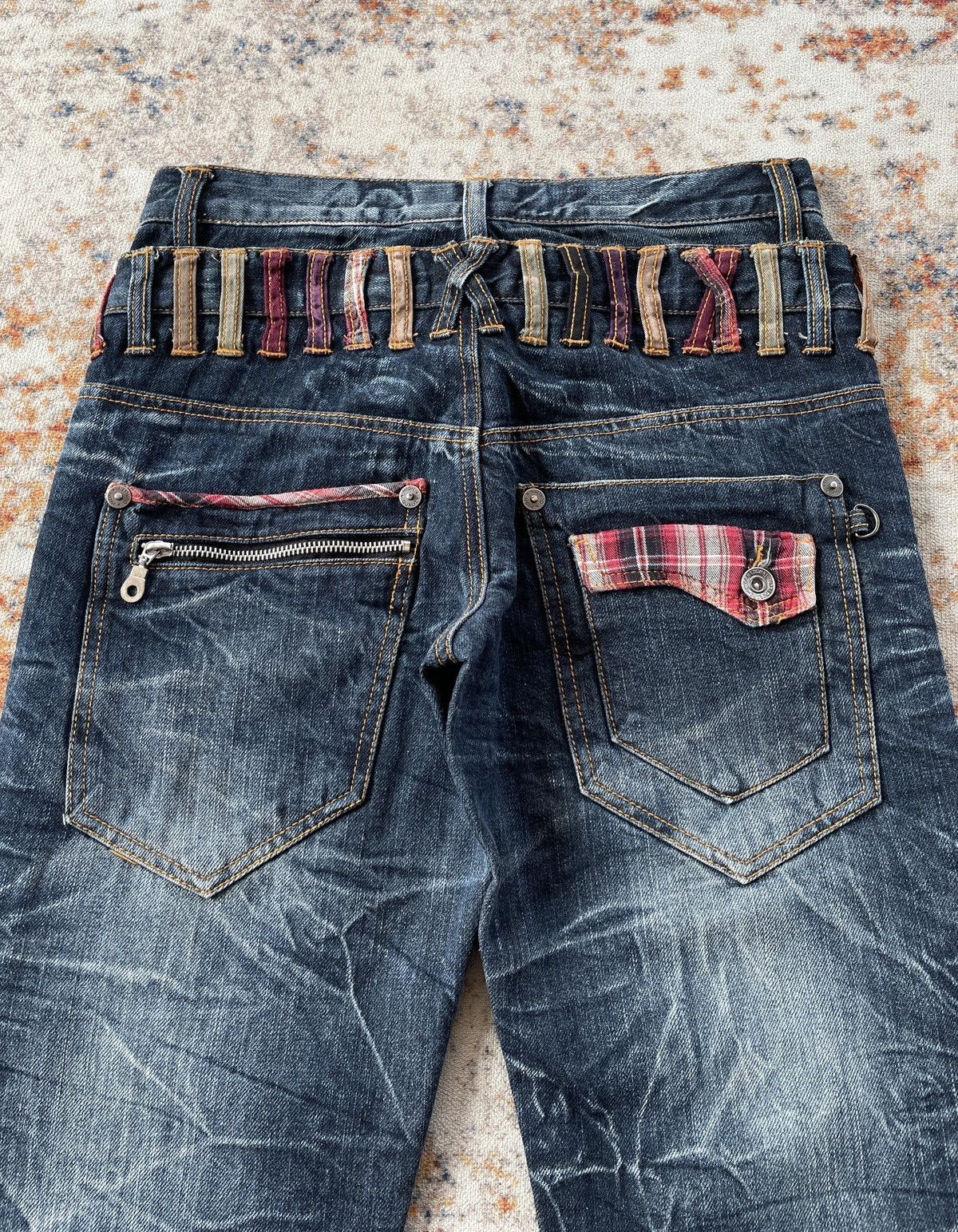 Hysteric Glamour NYLAUS DOUBLE WAIST JEANS LIKE HYSTERIC Size US 28 / EU 44 - 4 Thumbnail