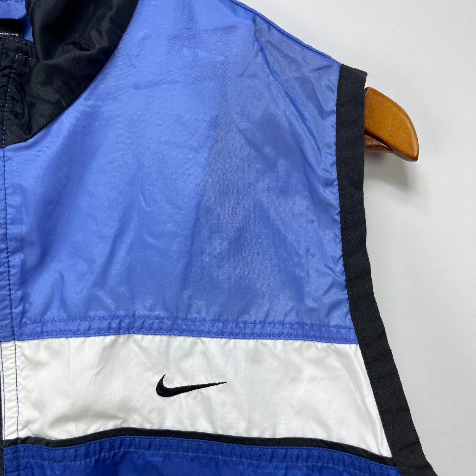 Nike Vintage 90s Nike Full Zip Vest Windbreaker Womens Medium Size M / US 6-8 / IT 42-44 - 3 Thumbnail