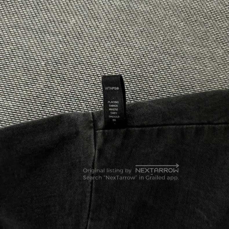 Wtaps Wtaps Black Washed Four-Patch Jacket Size US L / EU 52-54 / 3 - 4 Thumbnail