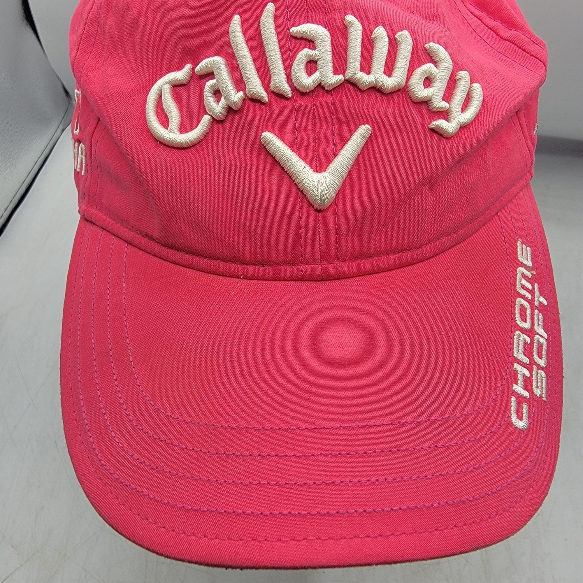 Callaway Callaway Chrome Soft XR Odyssey Big Bertha Womens Pink Hat C Size ONE SIZE - 9 Thumbnail