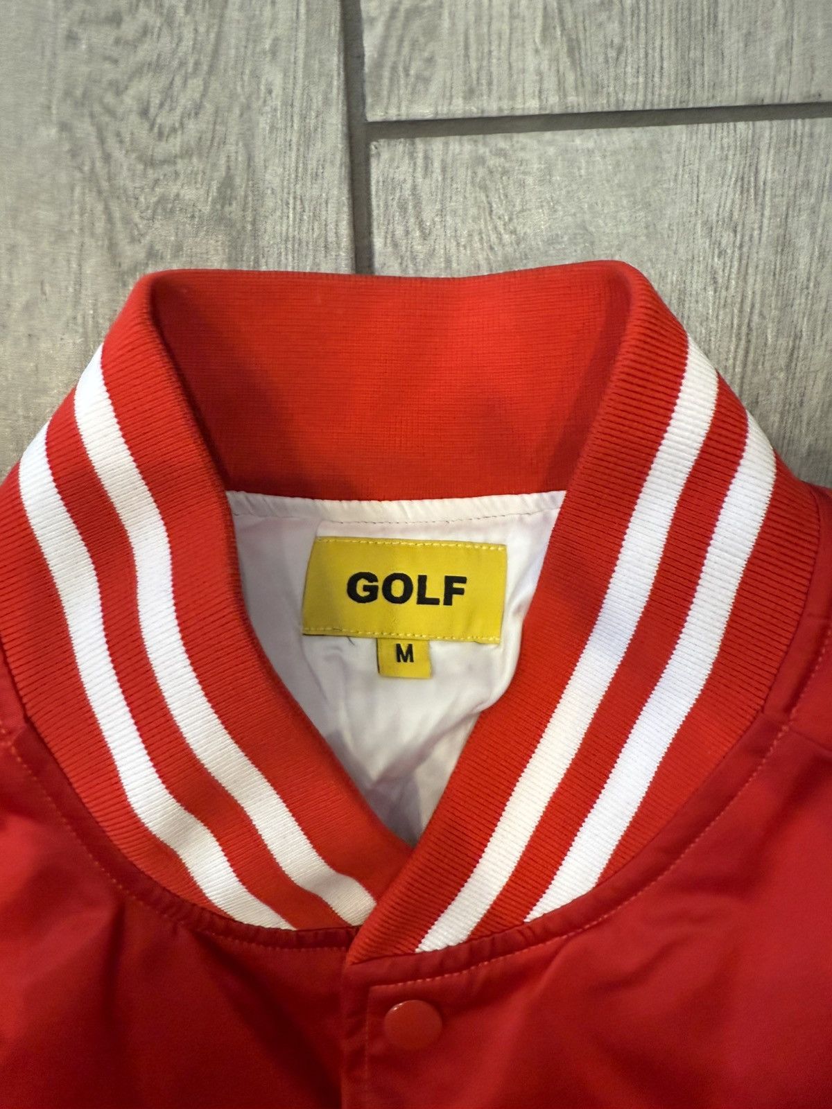 Golf Wang × Tyler The Creator Golf Wang Satin Varsity Size US M / EU 48-50 / 2 - 3 Thumbnail