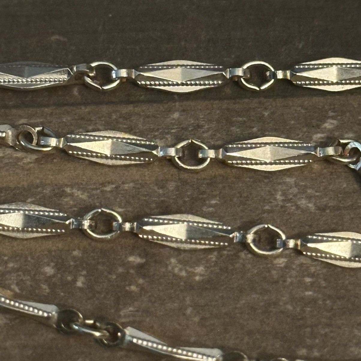 Vintage Vintage gold tone intricate link chain necklace Size ONE SIZE - 3 Thumbnail