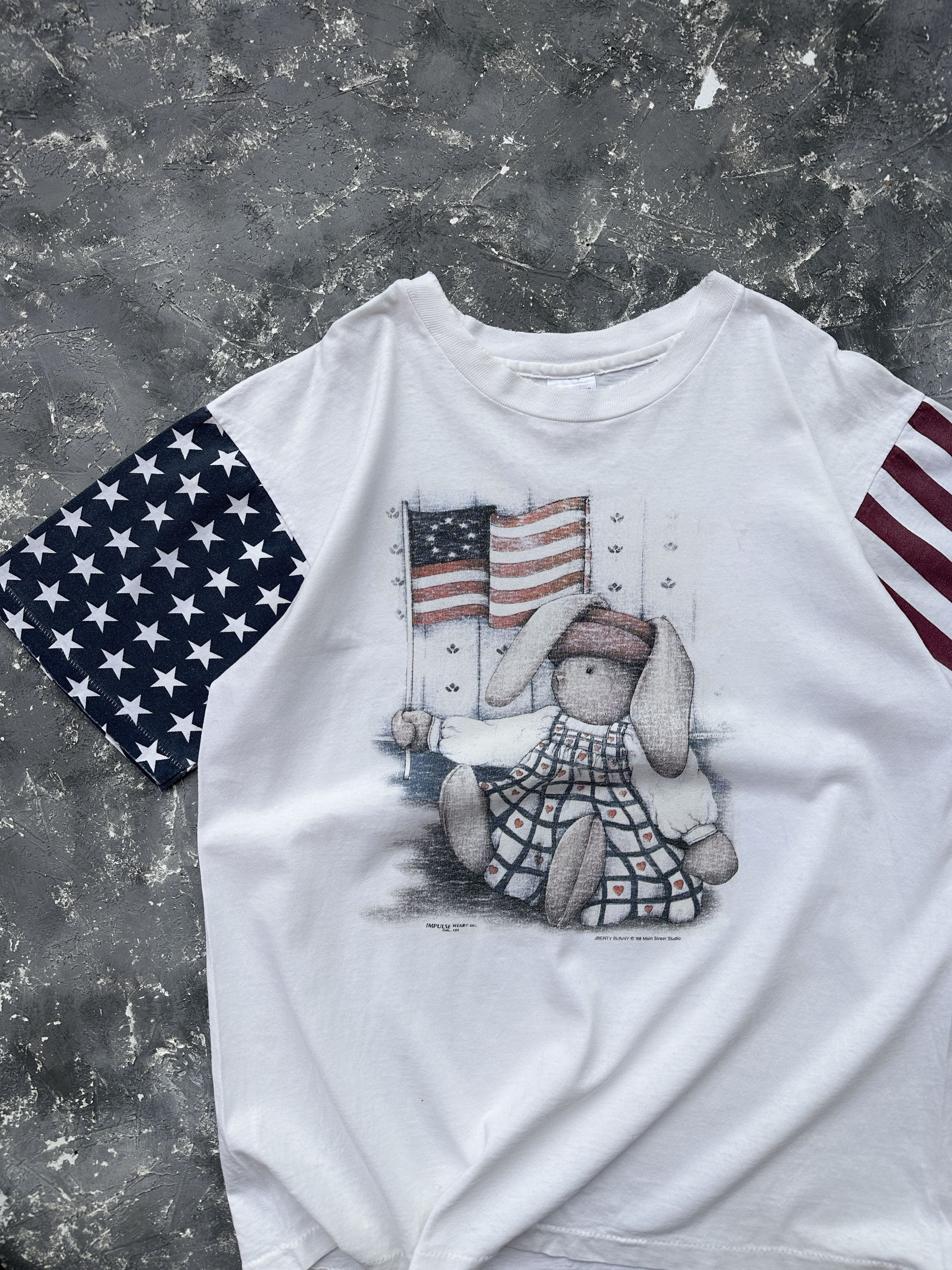 Vintage vintage 80s liberty bunny usa shirt Size US L / EU 52-54 / 3 - 2 Thumbnail