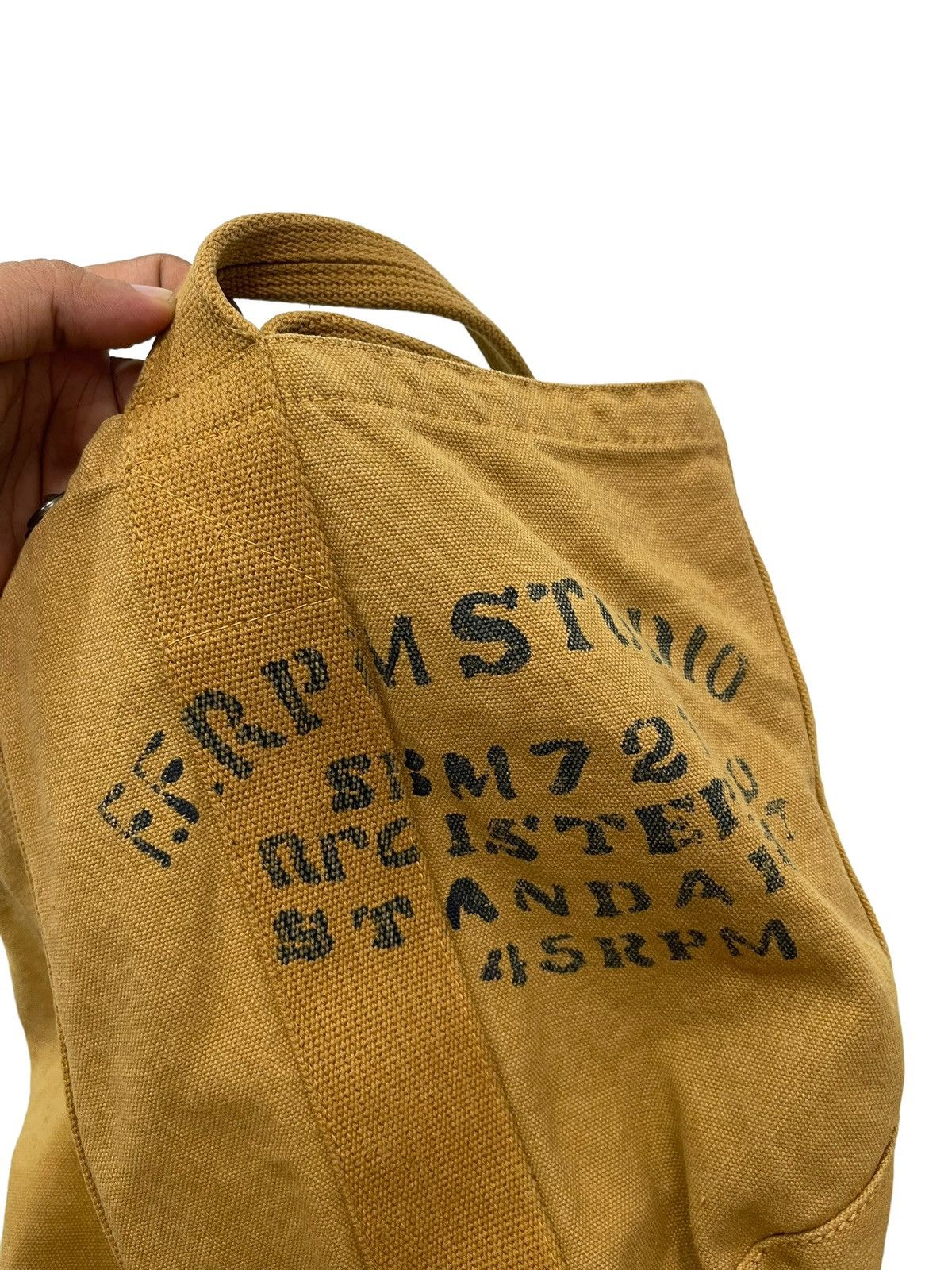 45rpm Tote Bag 45rpm Japan Cotton Canvas 1🟩 Size ONE SIZE - 5 Thumbnail