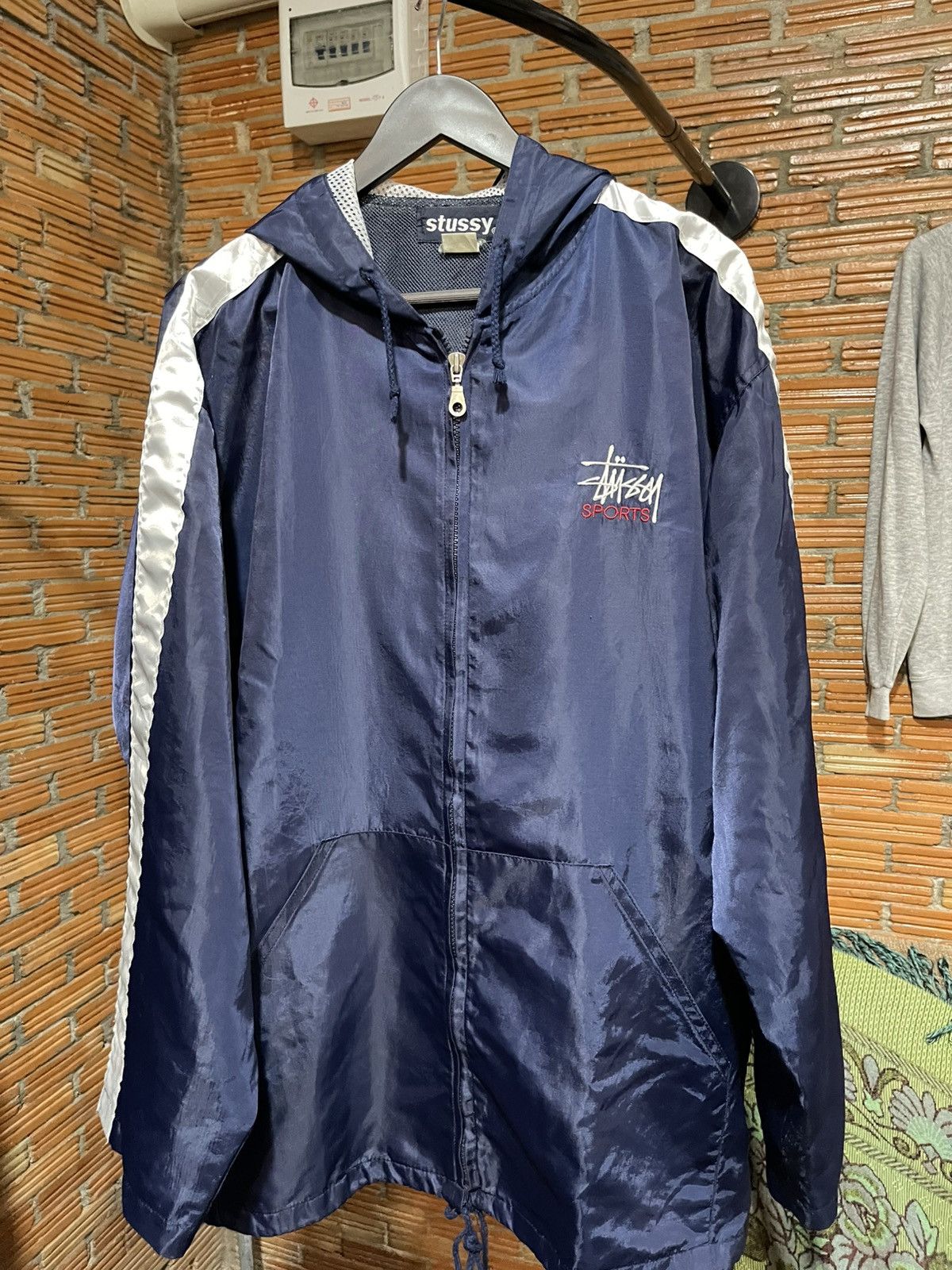 Stussy Vintage Stussy Sport Jacket XL Size US XL / EU 56 / 4 - 1 Thumbnail