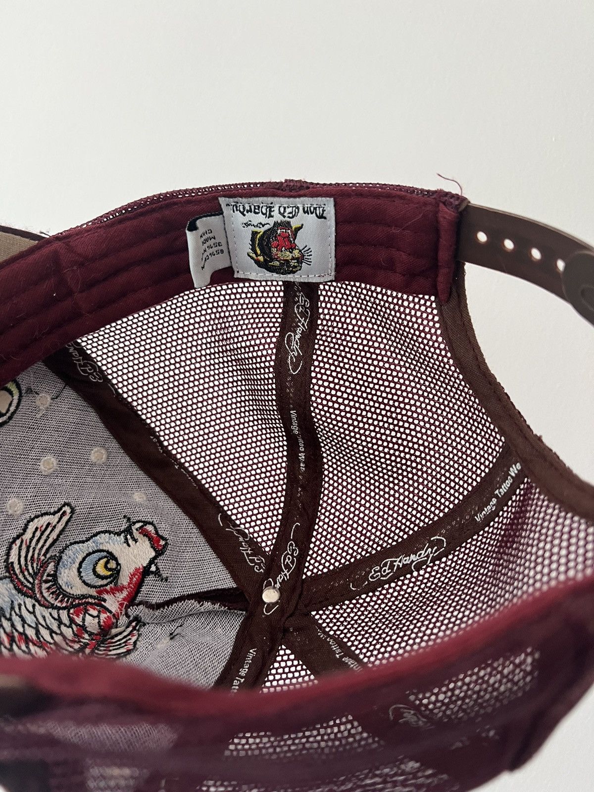 Ed Hardy Ed Hardy Koi Fish Swarovski Hat Size ONE SIZE - 2 Thumbnail