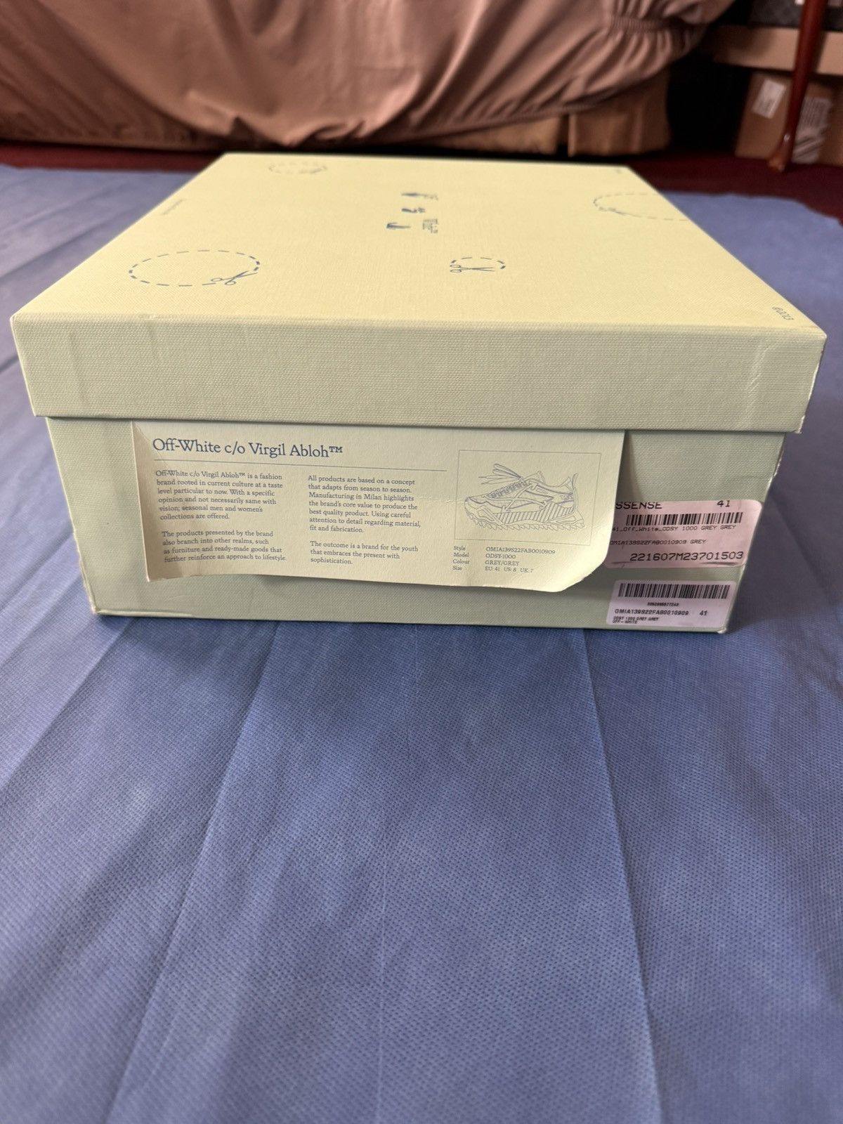 Off-White Off-White Grey ODSY 1000 Size US 8 / EU 41 - 11 Thumbnail