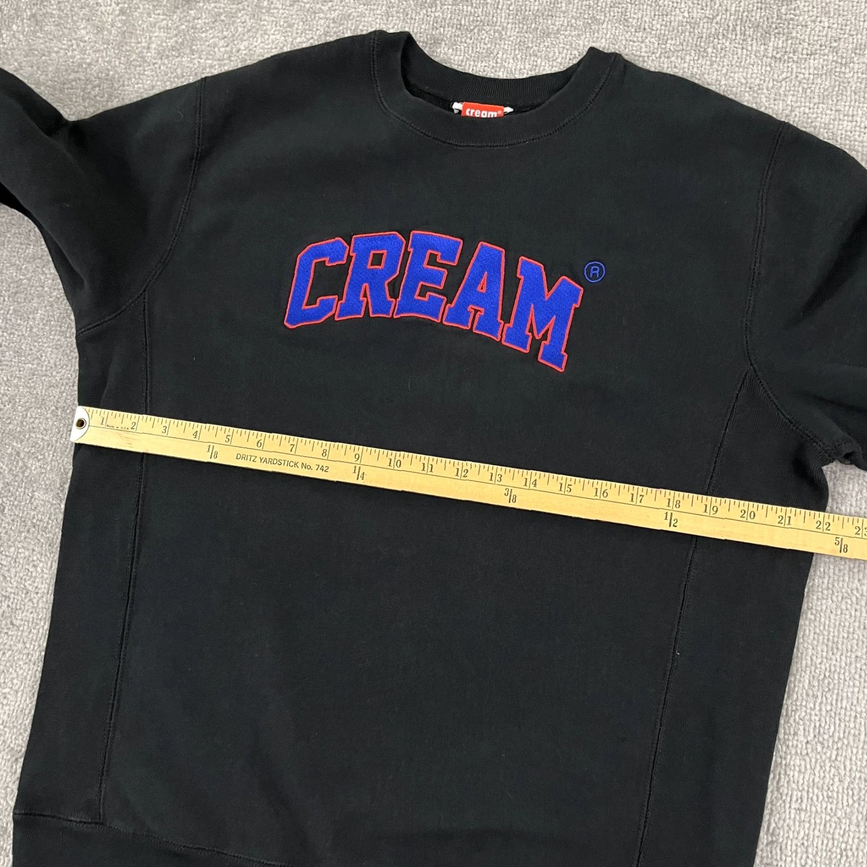 Vintage Cream by Eighty Sweatshirt Adult Medium Black Young City Dwellers Philly PA Mens Size US M / EU 48-50 / 2 - 5 Thumbnail