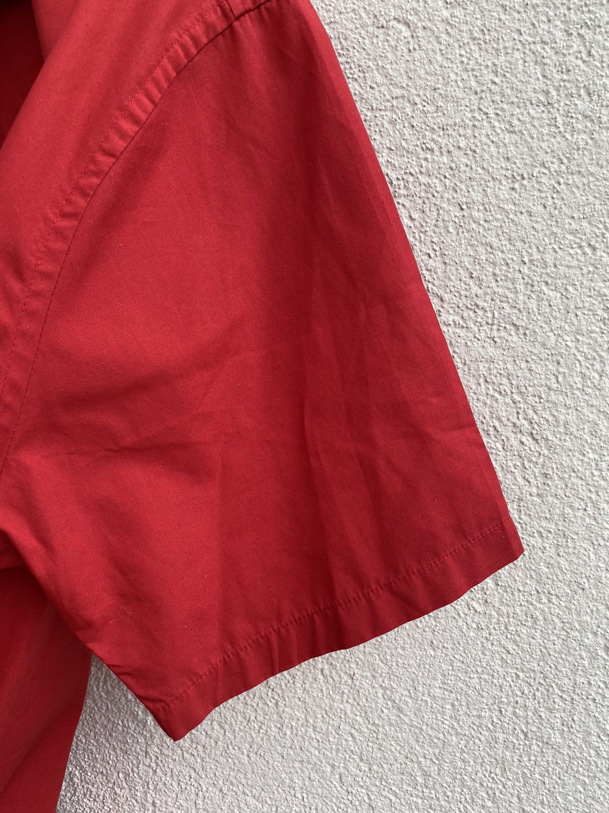 Yves Saint Laurent Summer YSL Shirt Red Button Up Size US L / EU 52-54 / 3 - 11 Thumbnail