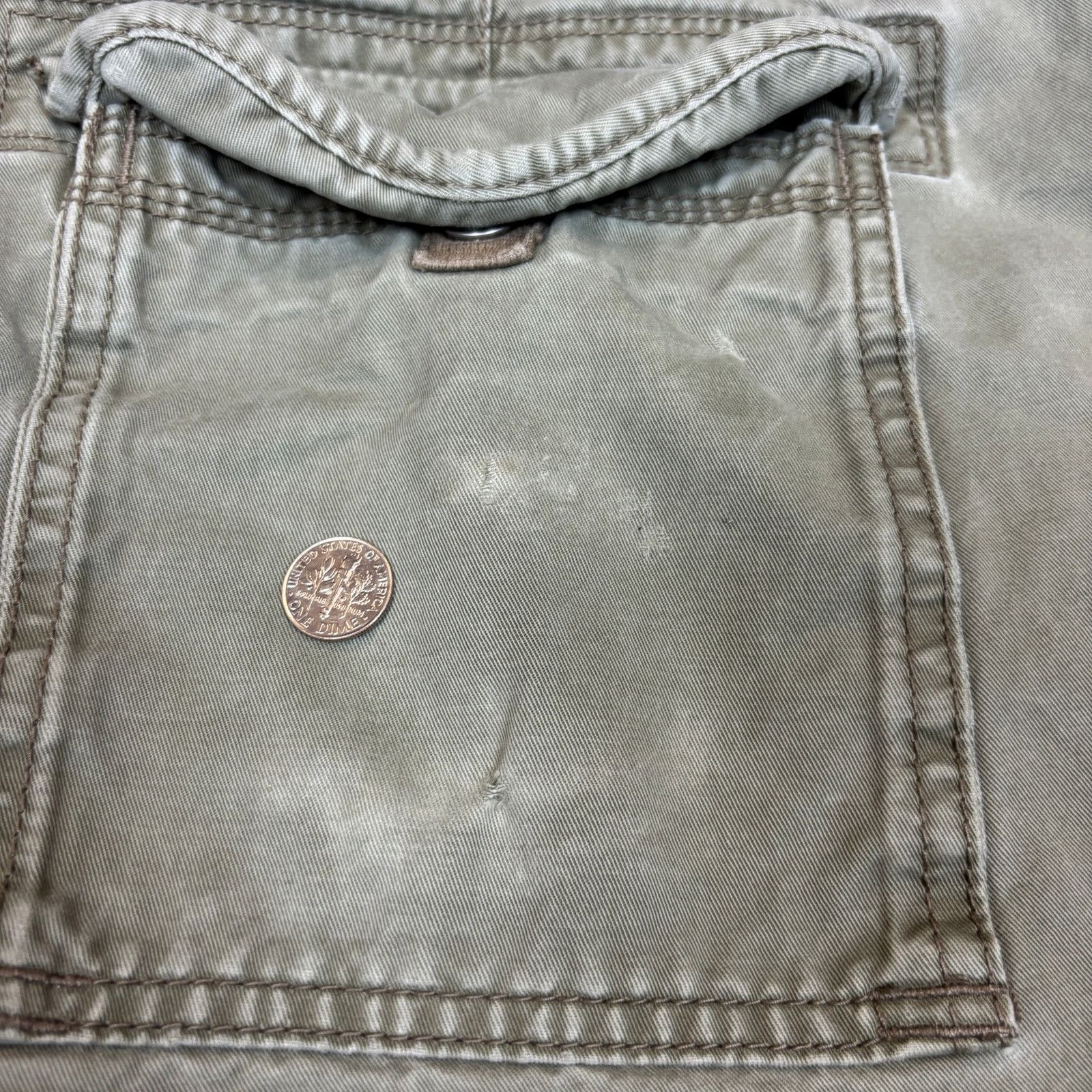Old Navy Vintage Old Navy Surplus Cargo Pants Skater 38x30 Size US 38 / EU 54 - 14 Thumbnail