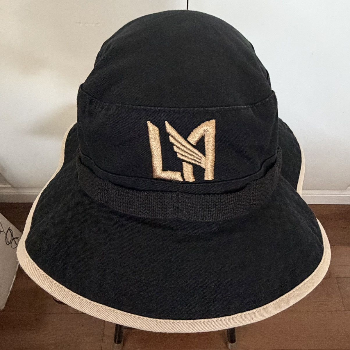 Mitchell & Ness MITCHELL NESS LAFC LA LOS ANGELES BUCKET HAT CAP MLS SOCCER Size ONE SIZE - 4 Thumbnail
