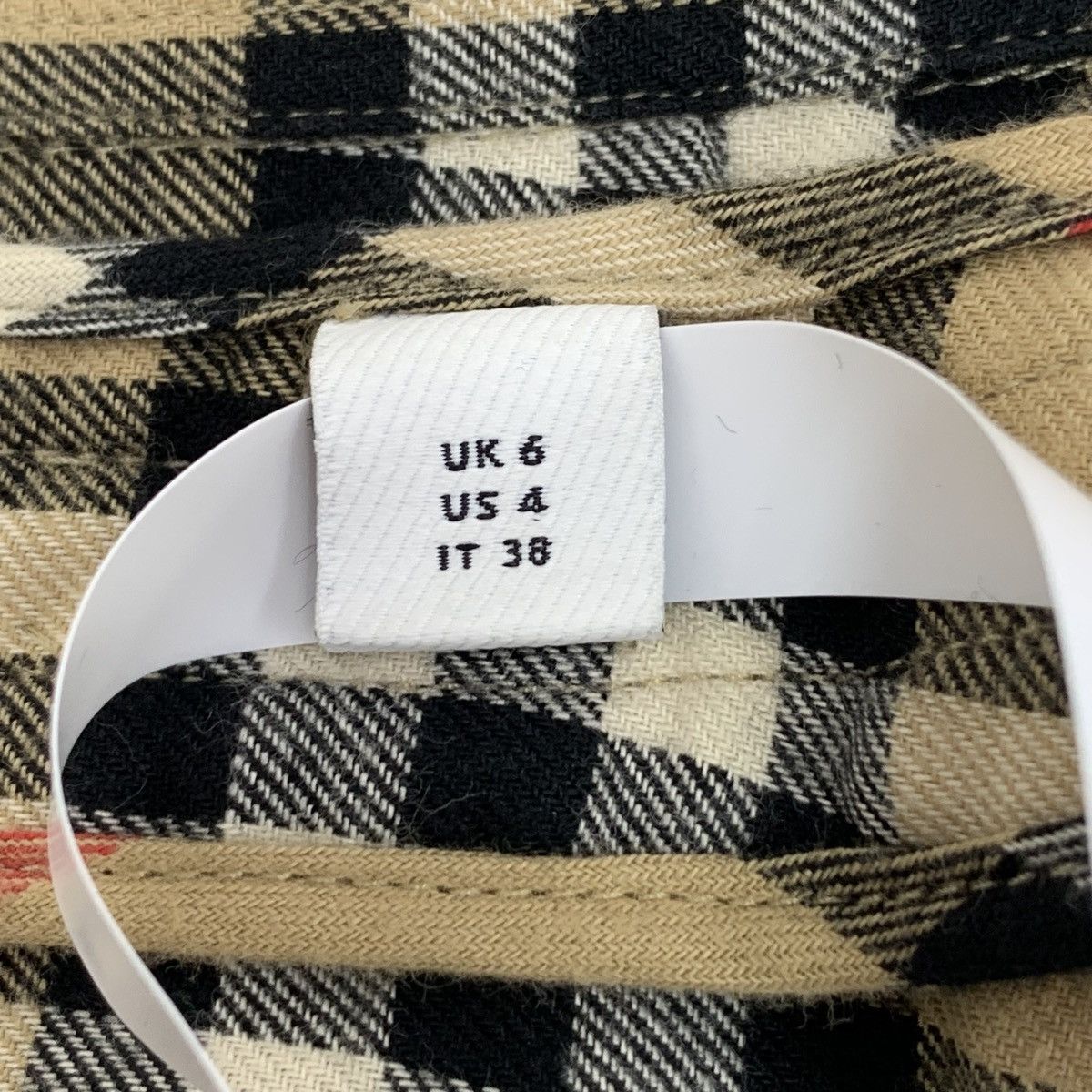 Burberry Burberry Brown Chain Detailed Check Long Sleeve Shirt K26WX Size S / US 4 / IT 40 - 6 Thumbnail