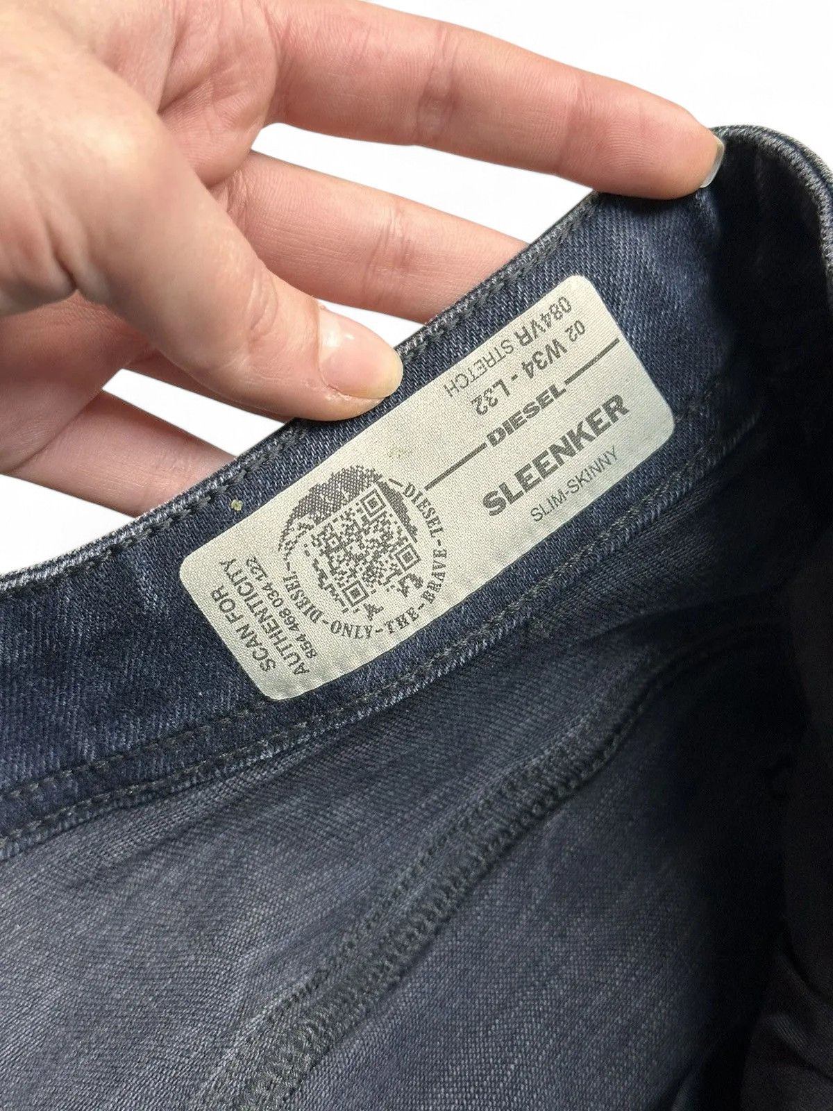 14th Addiction Diesel blue denim pants vintage y2k straight baggy style Size US 34 / EU 50 - 8 Thumbnail