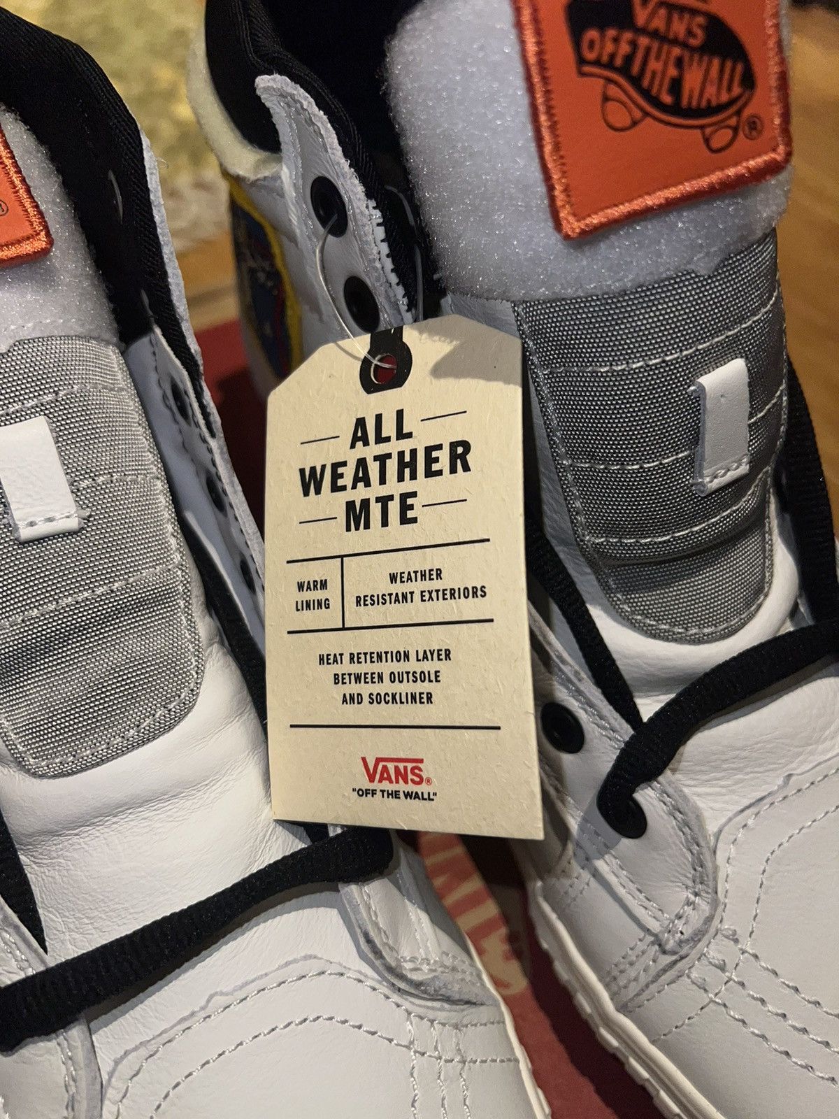 NASA × Vans Vans NASA X Sk8-Hi MTE Space Voyager True White Shoes Size US 11 / EU 44 - 7 Thumbnail