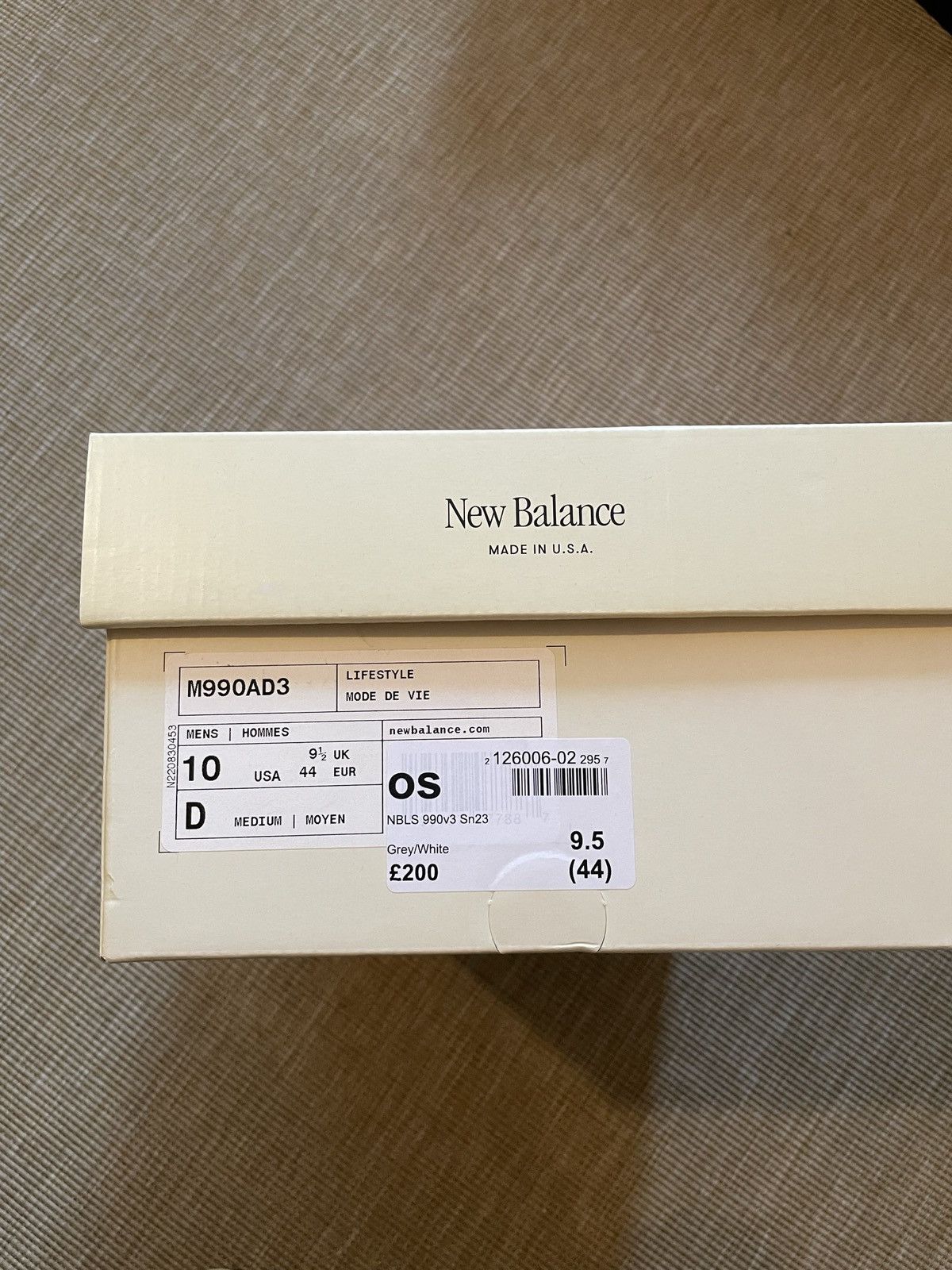New Balance New Balance 990v3 „Moonbeam“ Size US 10 / EU 43 - 8 Thumbnail