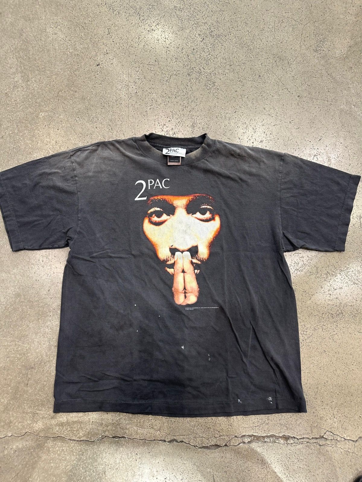 Saint Michael SAINT Mxxxxxx - 2Pac Tee Black Size US XXL / EU 58 / 5 - 3 Thumbnail