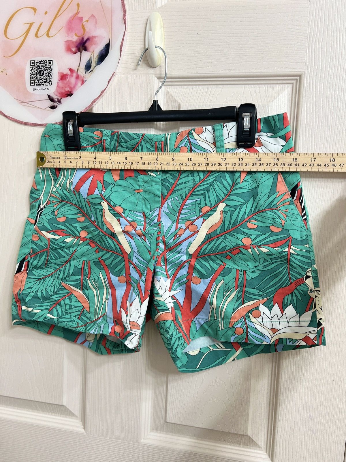 Talbots Talbots multicolor tropical print short size 4 Size 27" / US 4 / IT 40 - 3 Thumbnail