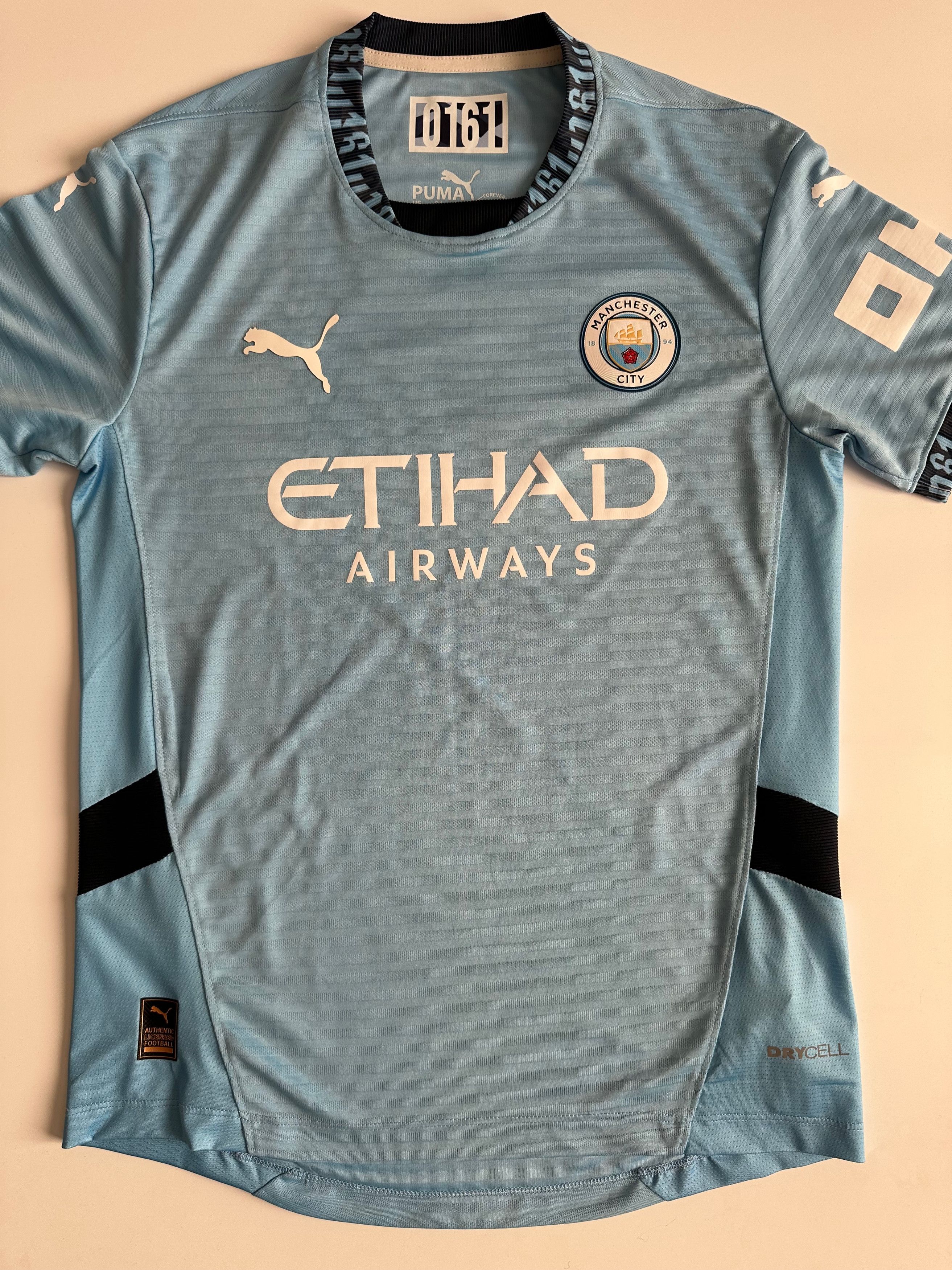 Puma 2024 Puma Manchester City Home Soccer jersey shirt football Size US S / EU 44-46 / 1 - 2 Thumbnail