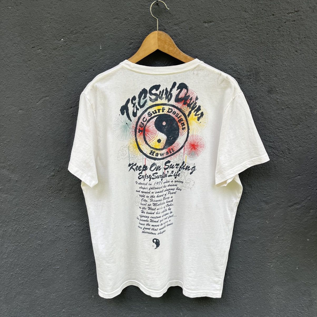 Sun Surf Thrashed Vintage T&C Surfing Brand Tee Size US L / EU 52-54 / 3 - 1 Thumbnail
