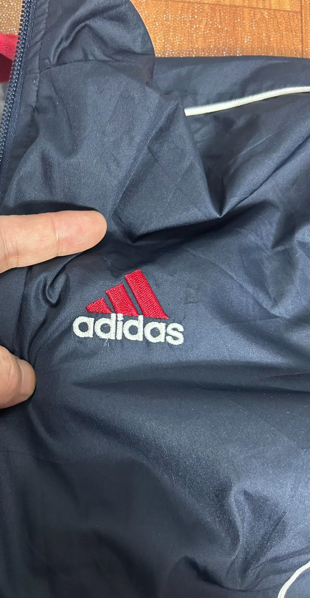 Adidas Unisex Adidas Vintage Track Jacket / Sports Outerwear Size US L / EU 52-54 / 3 - 2 Thumbnail