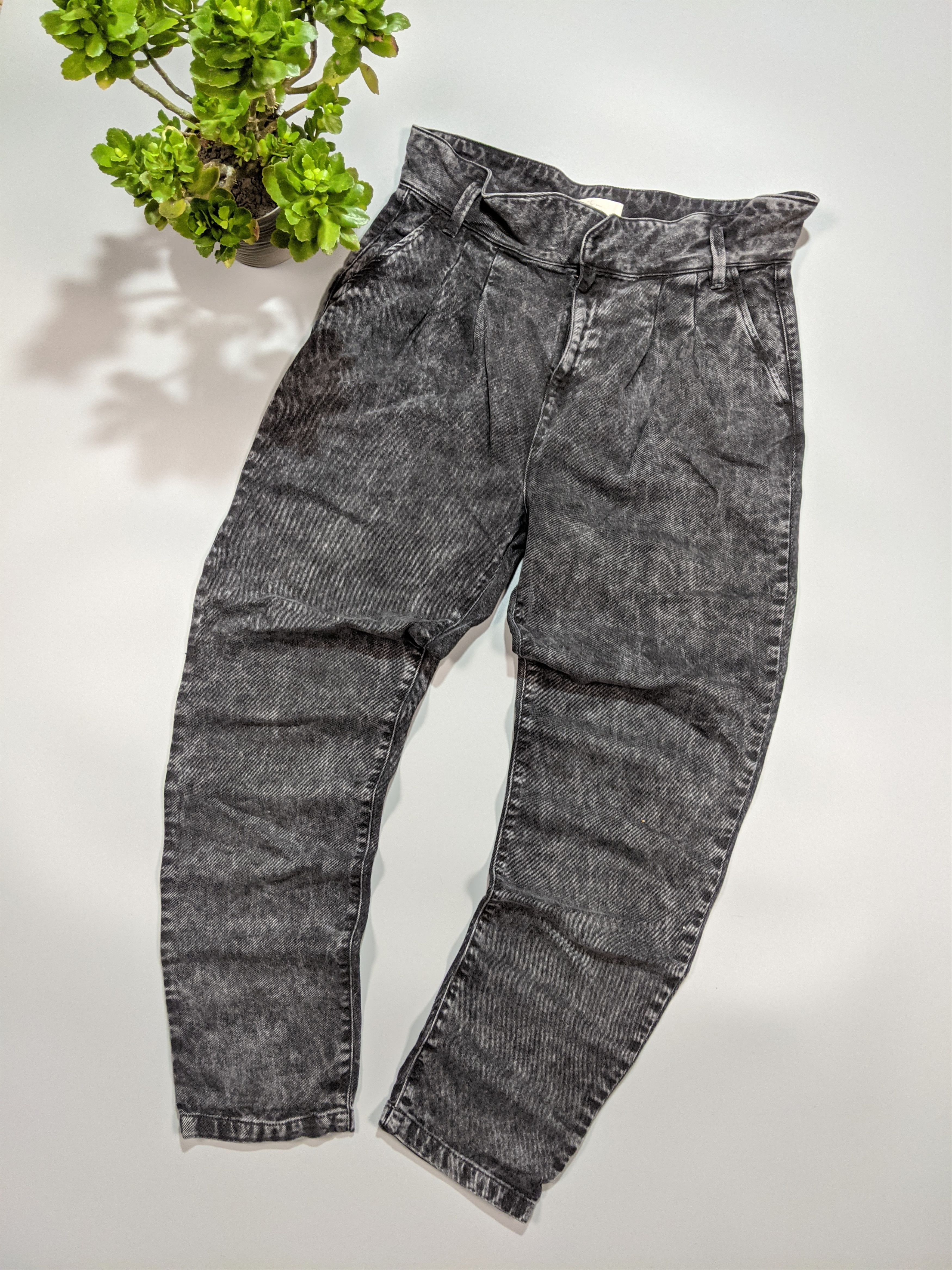 Japanese Brand × Sezane SEZANE Womens Boyfriend Jeans W31 L27 Acid Wash Gray Pants Size 27" / US 4 / IT 40 - 1 Thumbnail