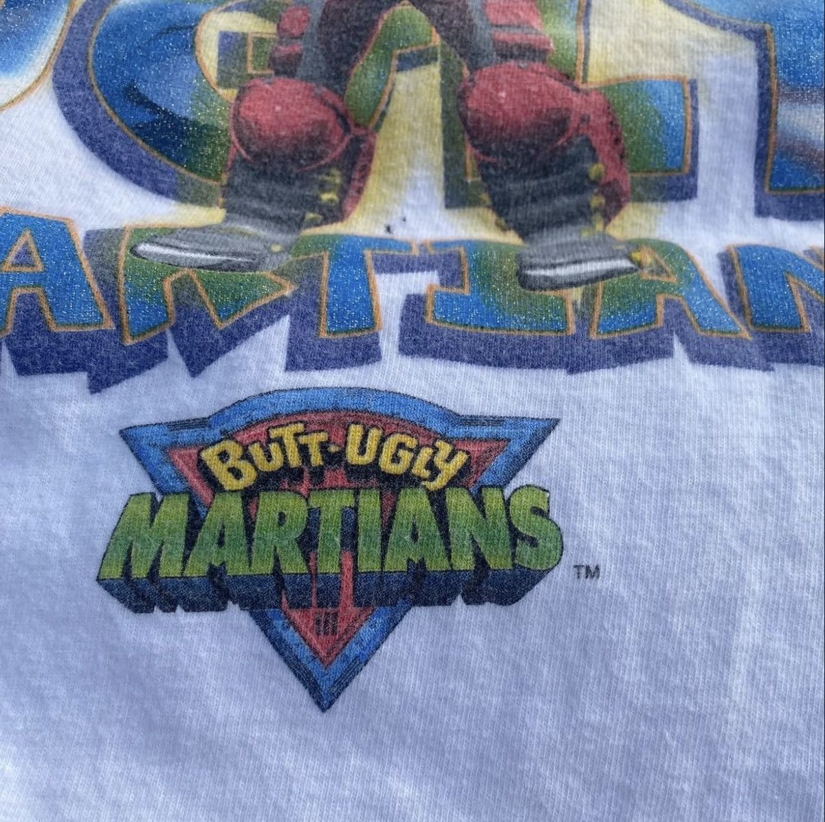 Other VTG Y2K Giant Butt Ugly Martians Nickelodeon T-Shirt - XL Size US XL / EU 56 / 4 - 4 Thumbnail